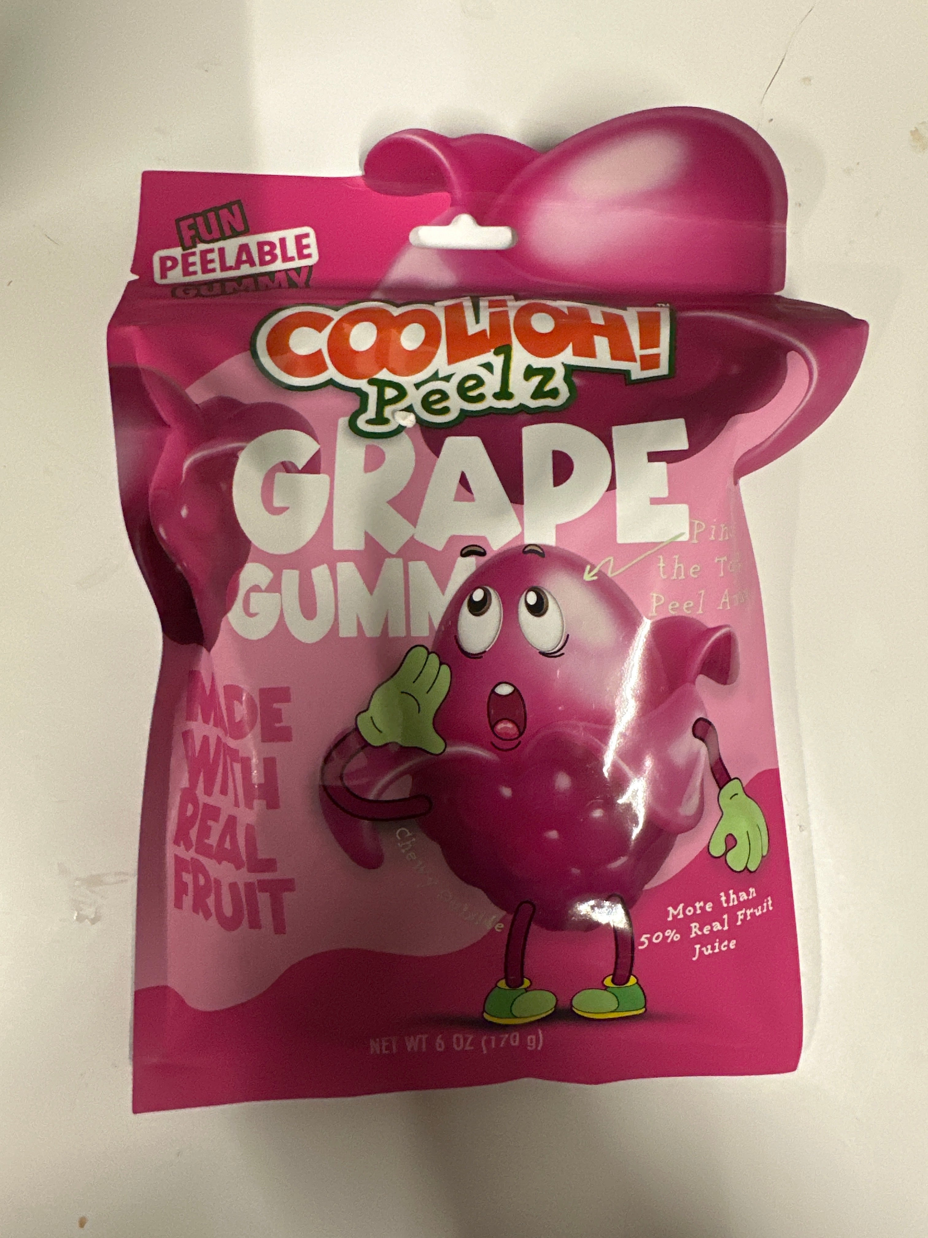 Coolioh Peelz Grape Gummy