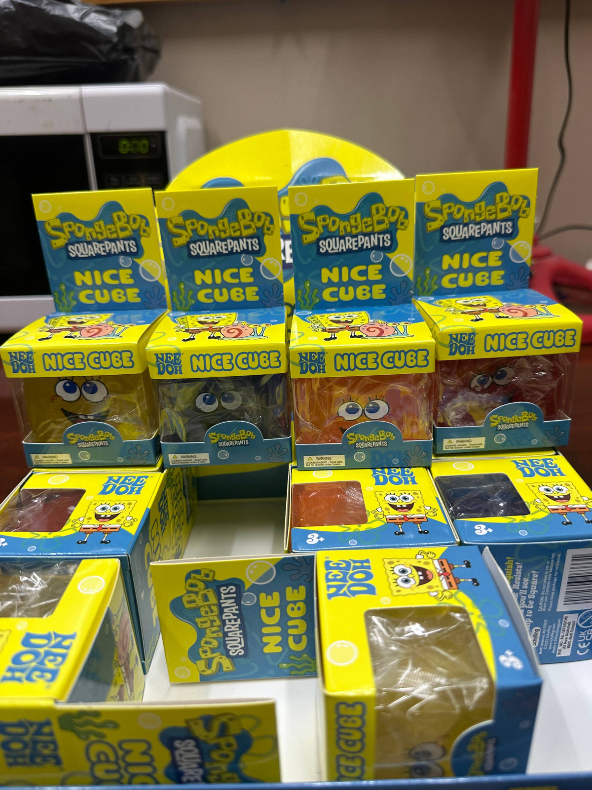 Cube Super Squish – Stress Relief Fidget CUBE SpongeBob