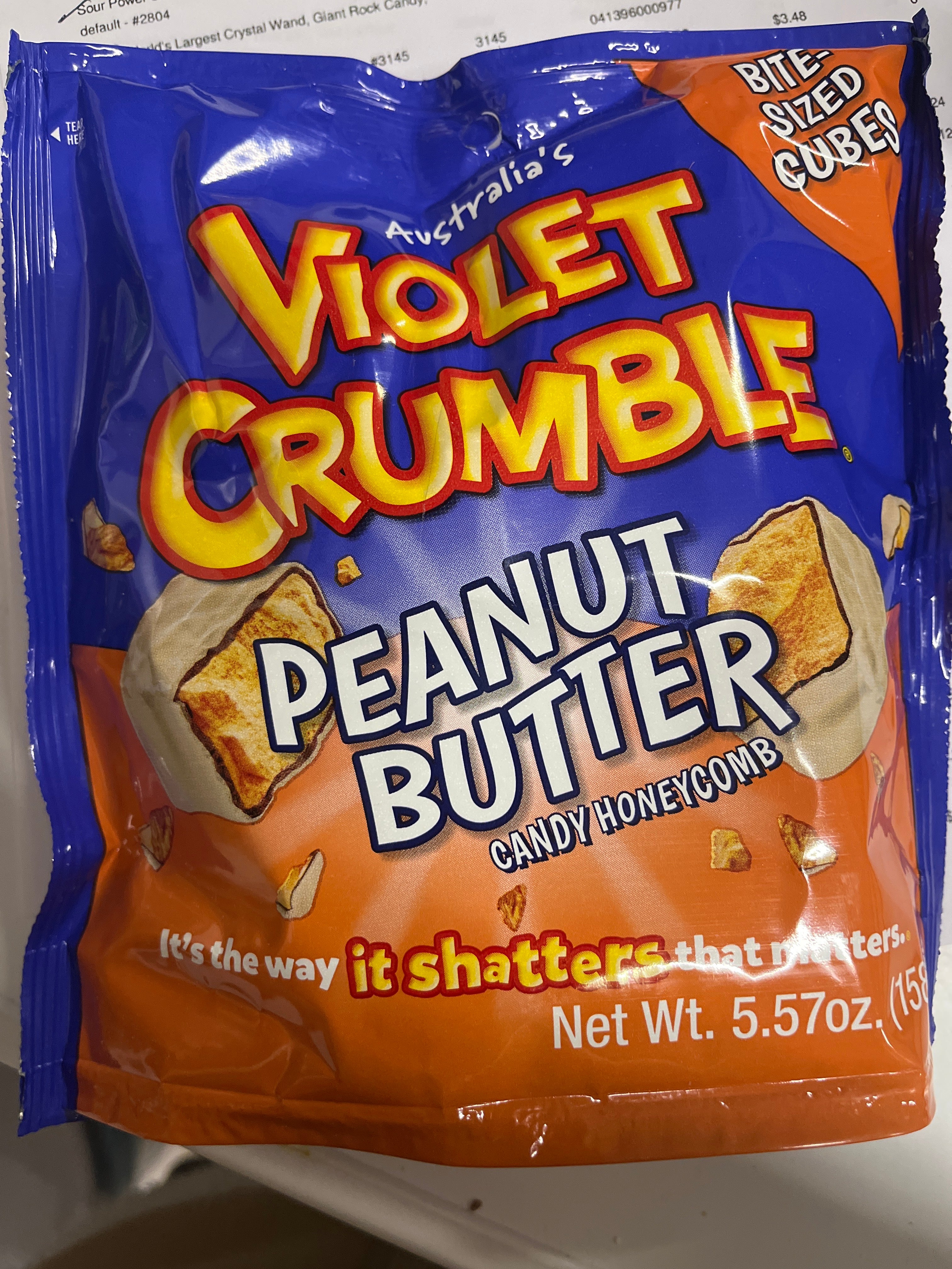 Violate Butter Peanut butter cubes
