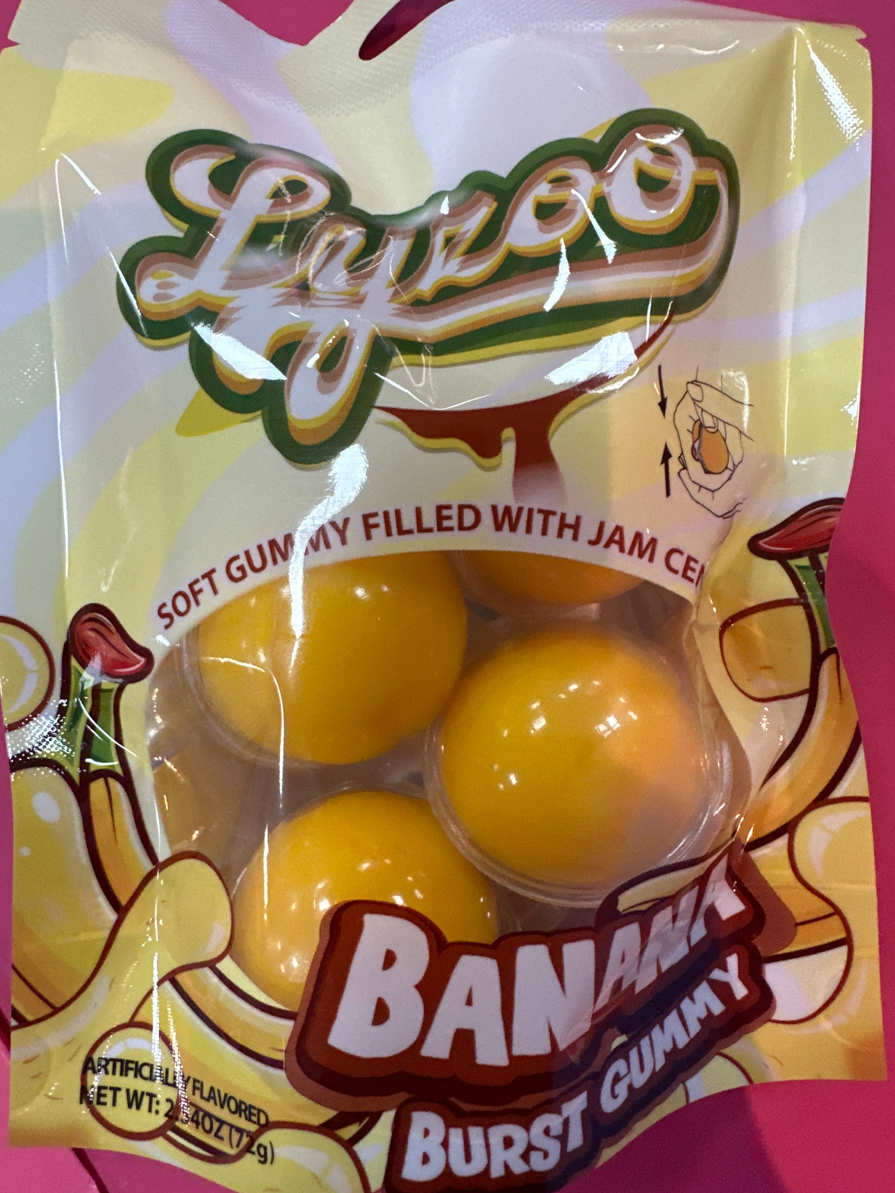 Lyzoo Banana Burst Gummy