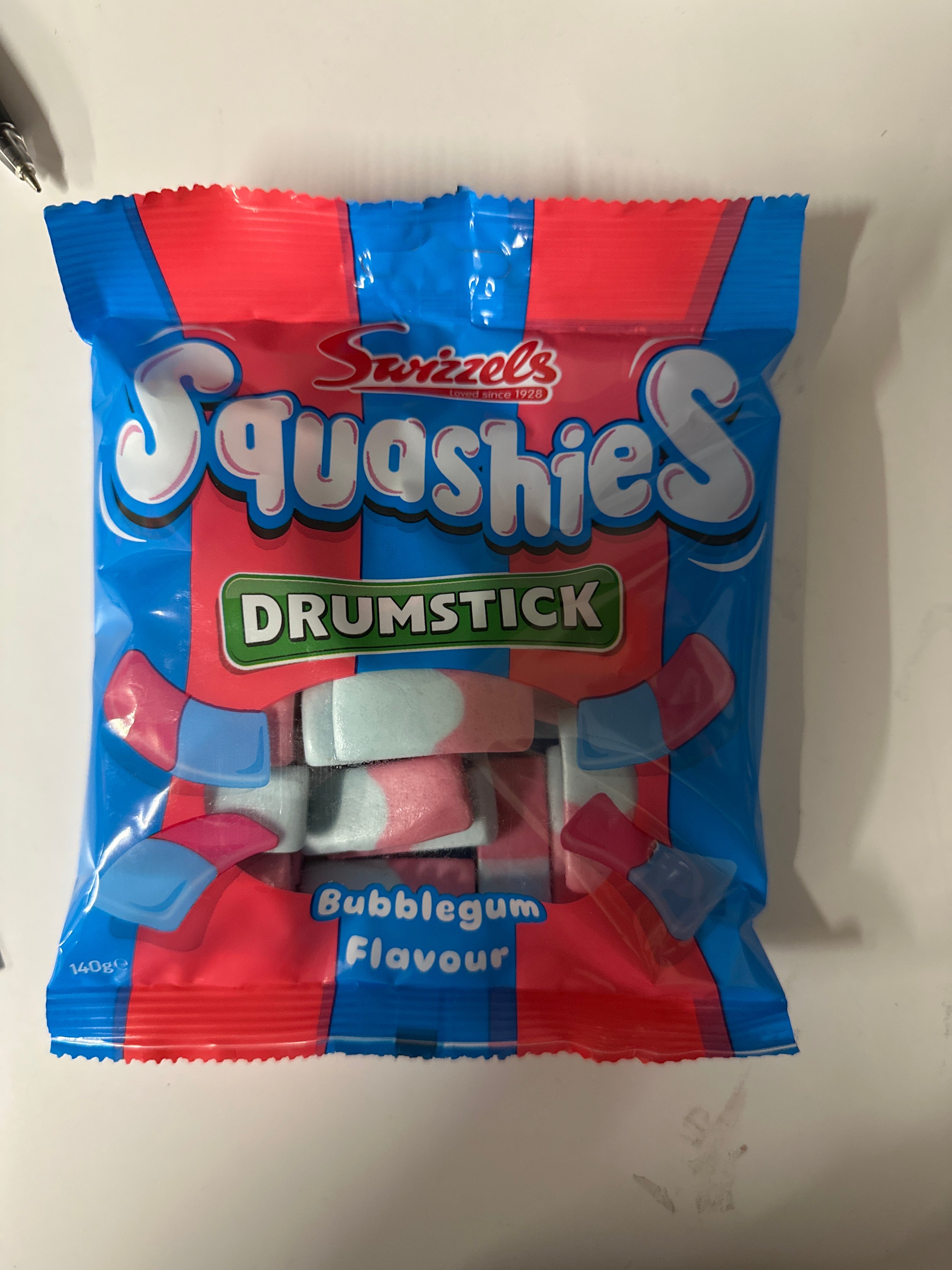Swizzles Drumstick Squashies Bubblegum