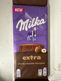 Milka Extra Chunky Noisette Chocolate