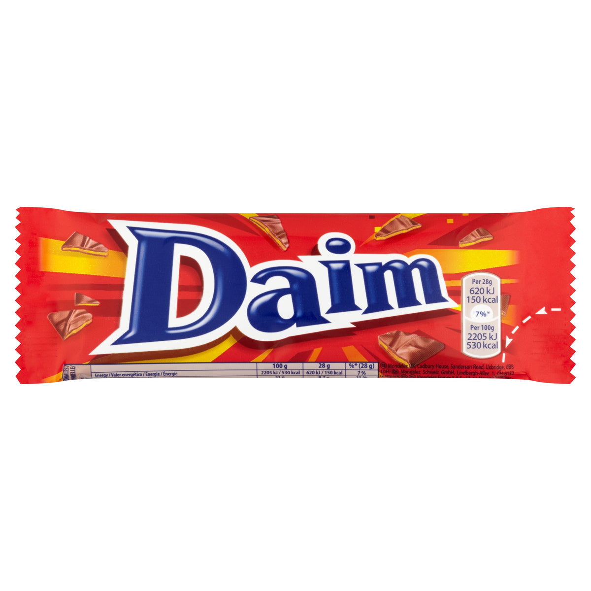 CADBURY STD KIDS BAR – DAIM STD BAR CHOCOLATE 28G