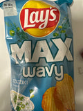 Lays Max Wavy Tzatziki