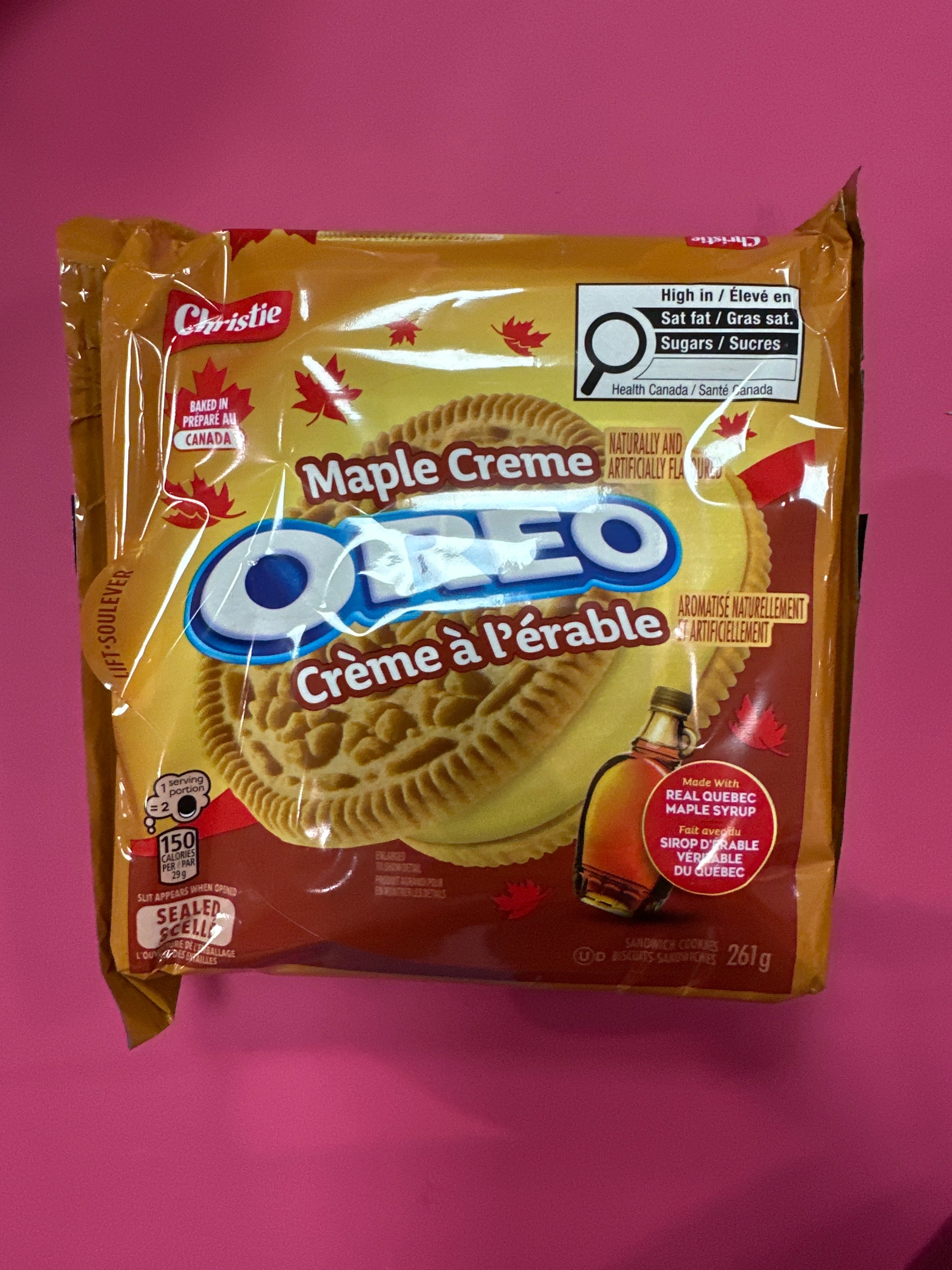 Oreo Maple Creme