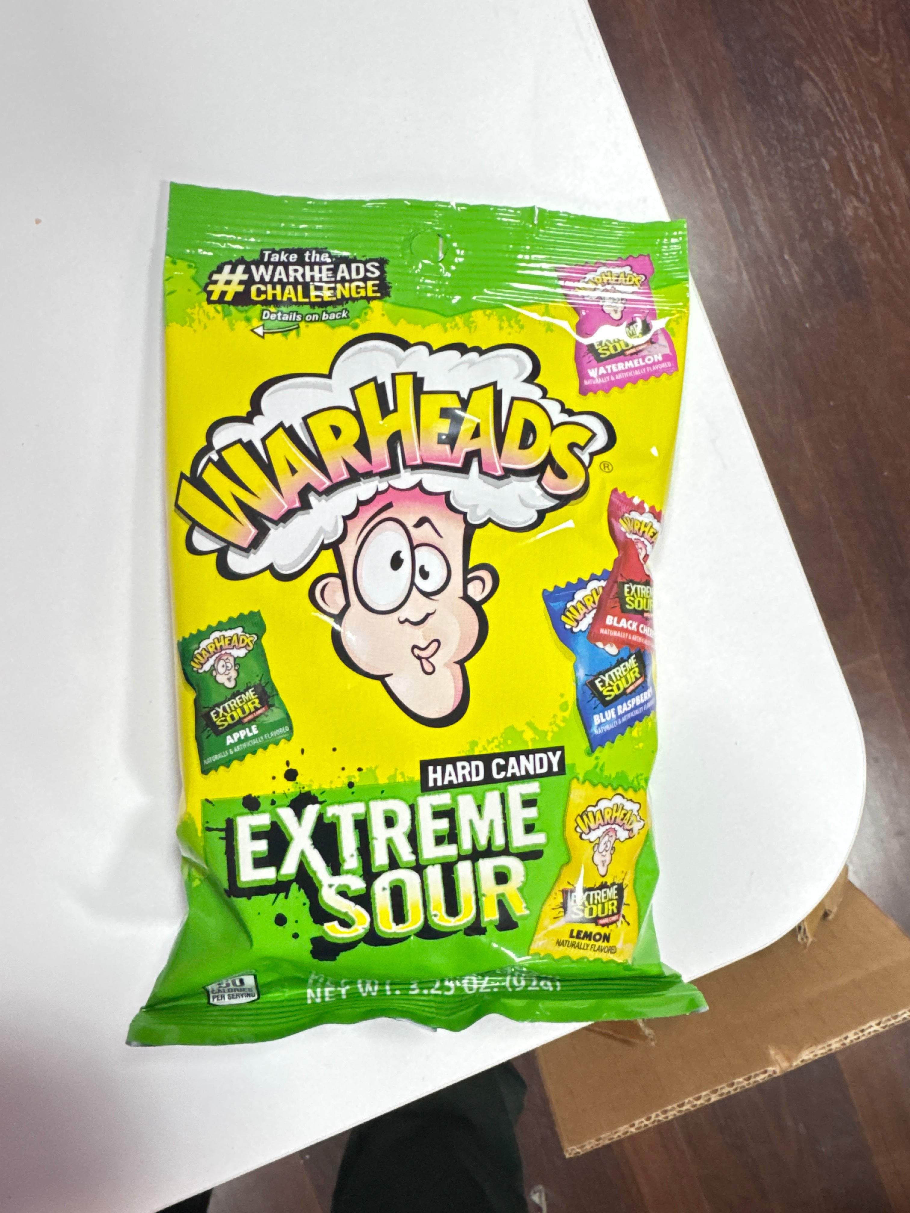 Warheads Extreme Sour Hard Candy
