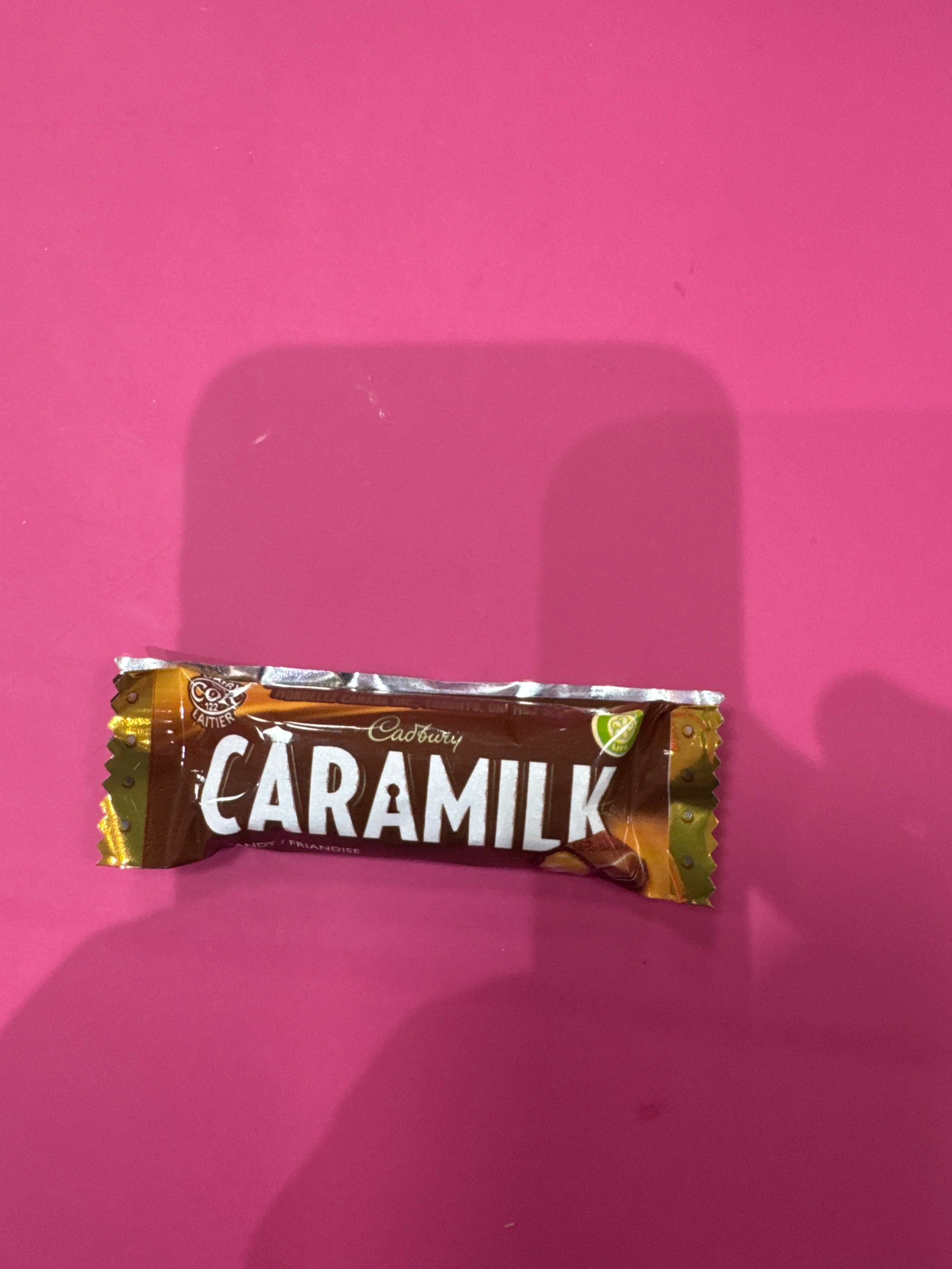 Cadbury caramilk treat size bars