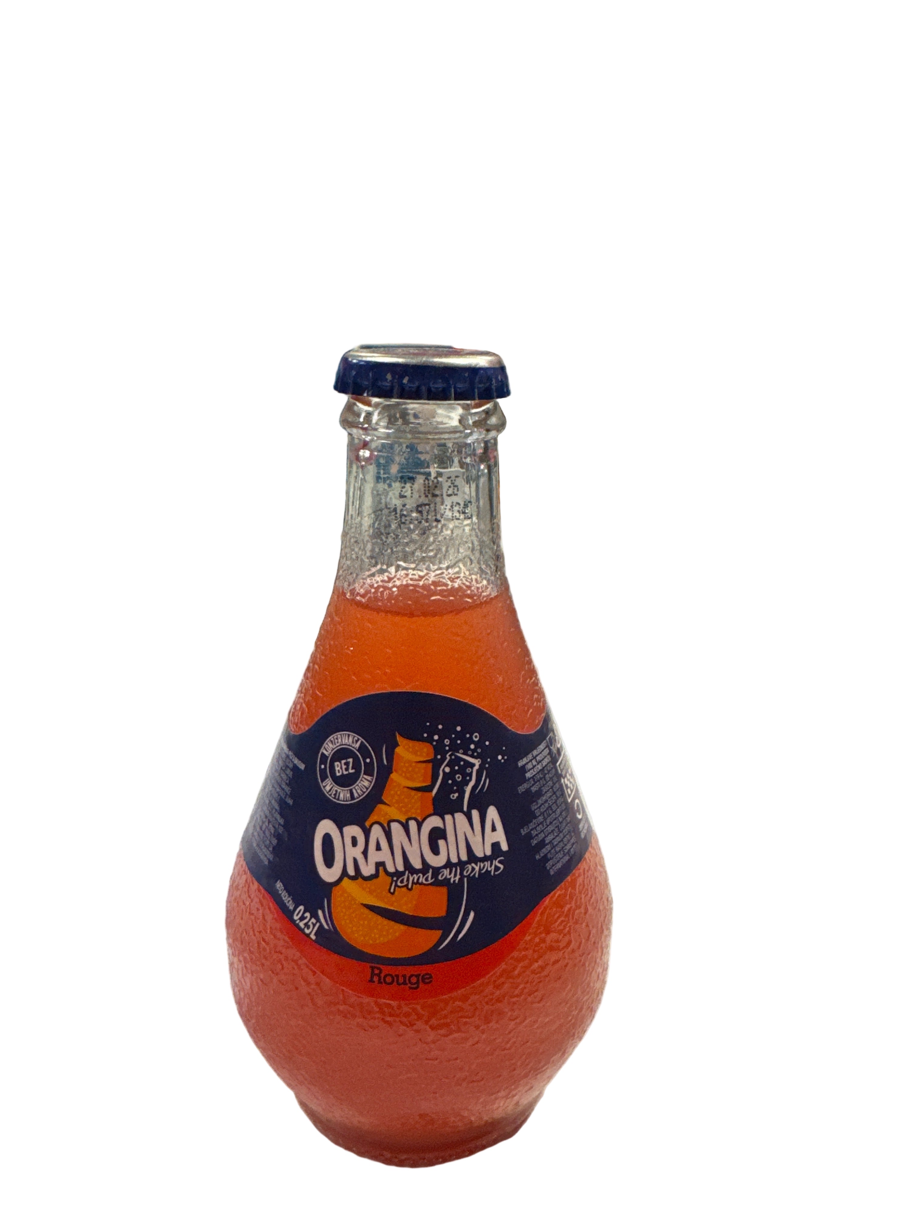 Orangina carbonated rouge drink