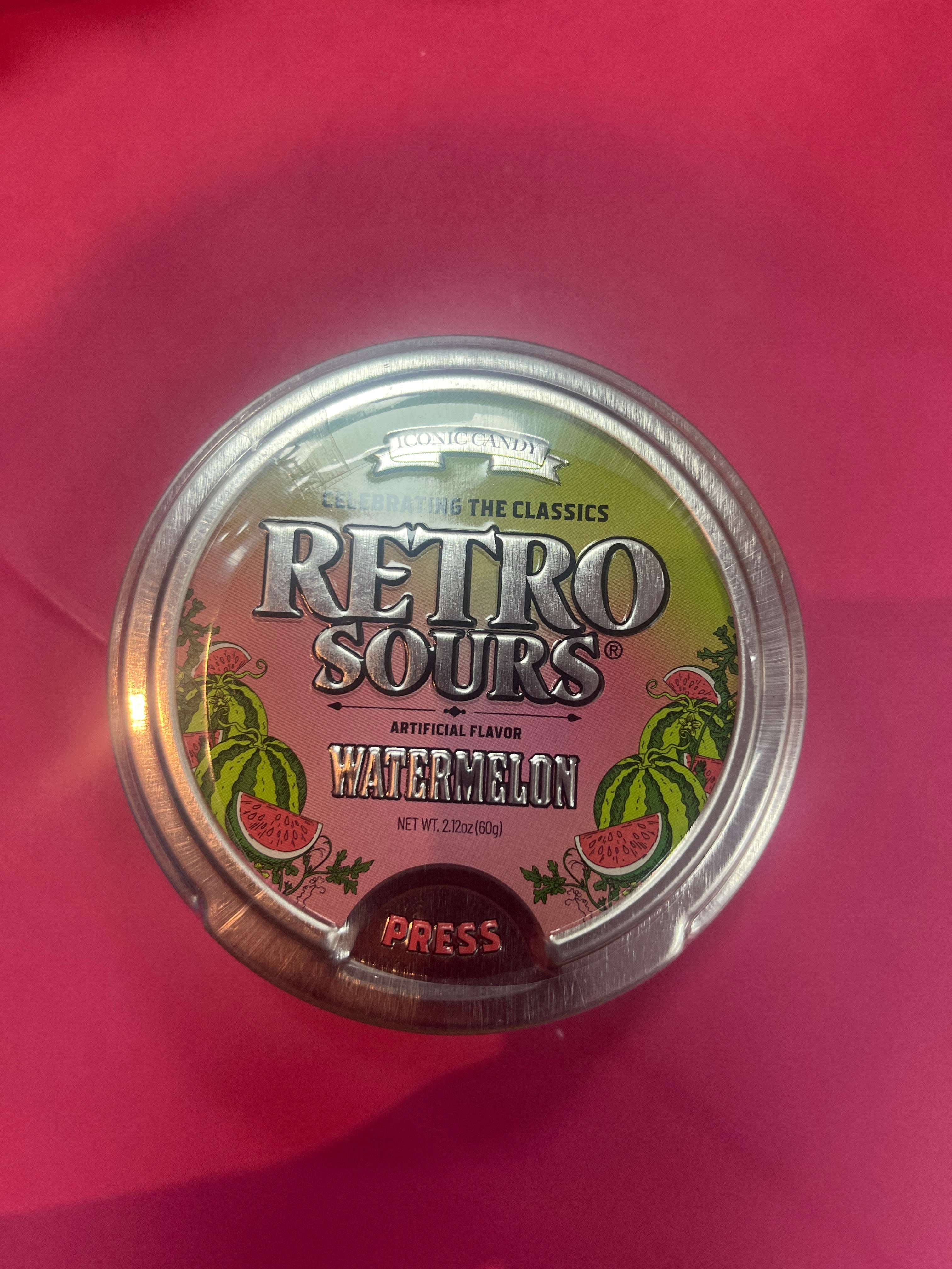 Retro sour watermelon