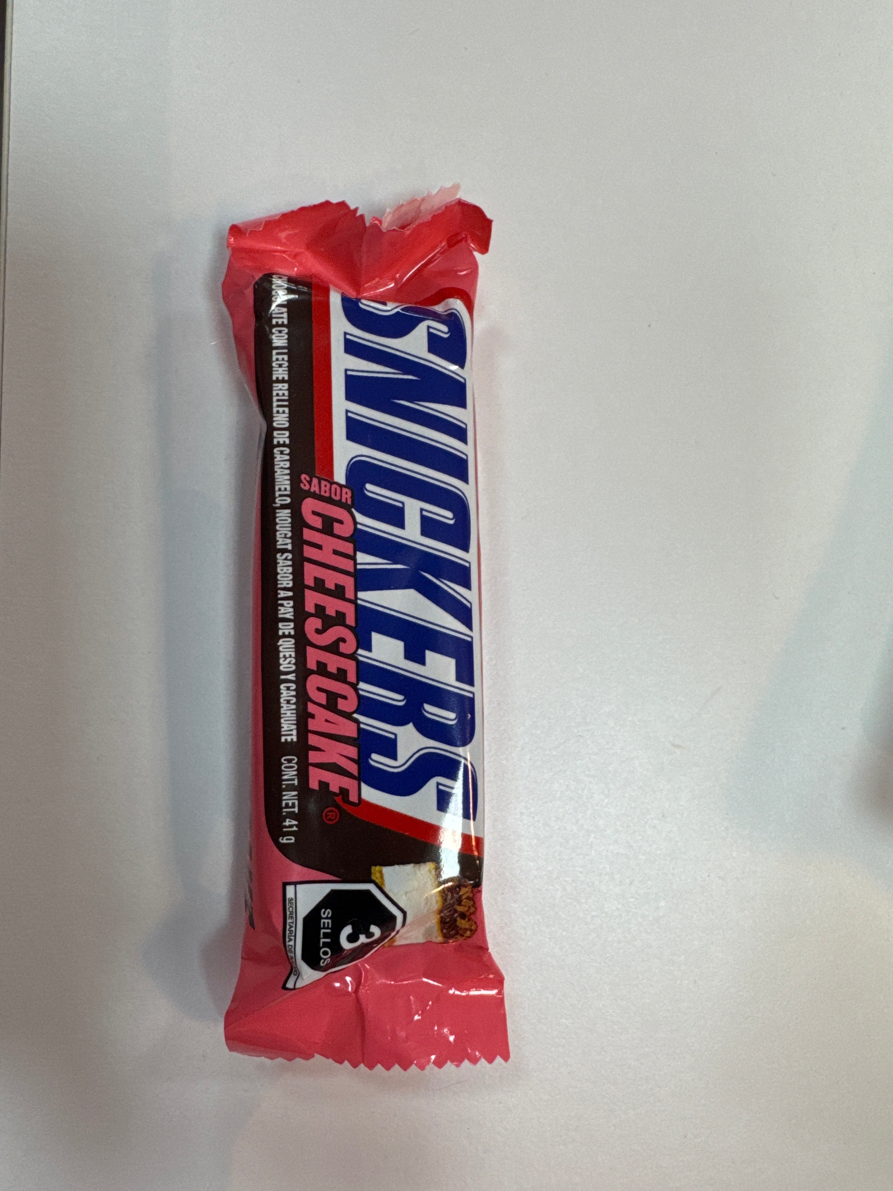 Snickers sabor cheesecake