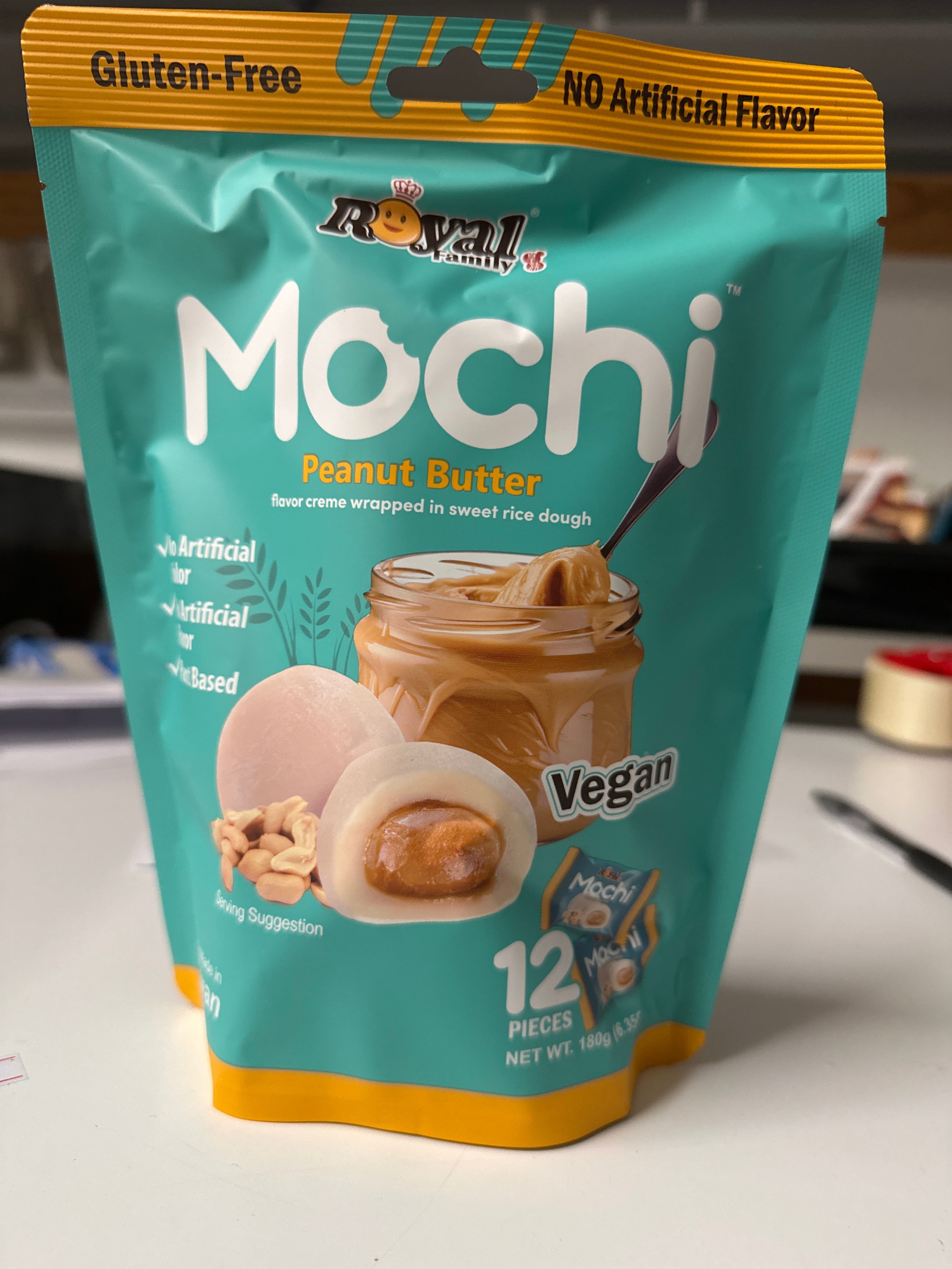 Royal Family Peanut Butter Mochi 180g