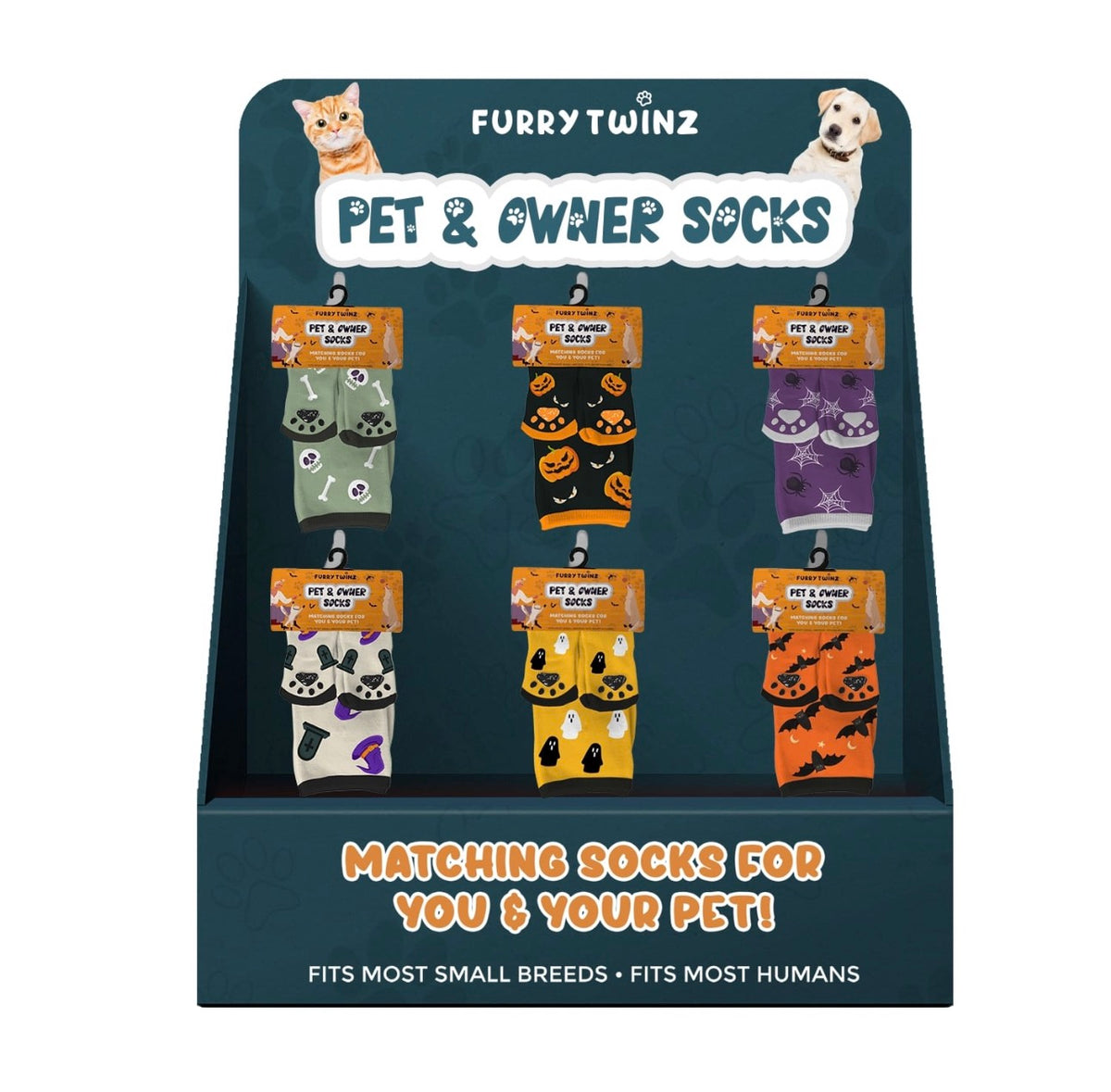 PET & OWNER HALLOWEN SOCKS