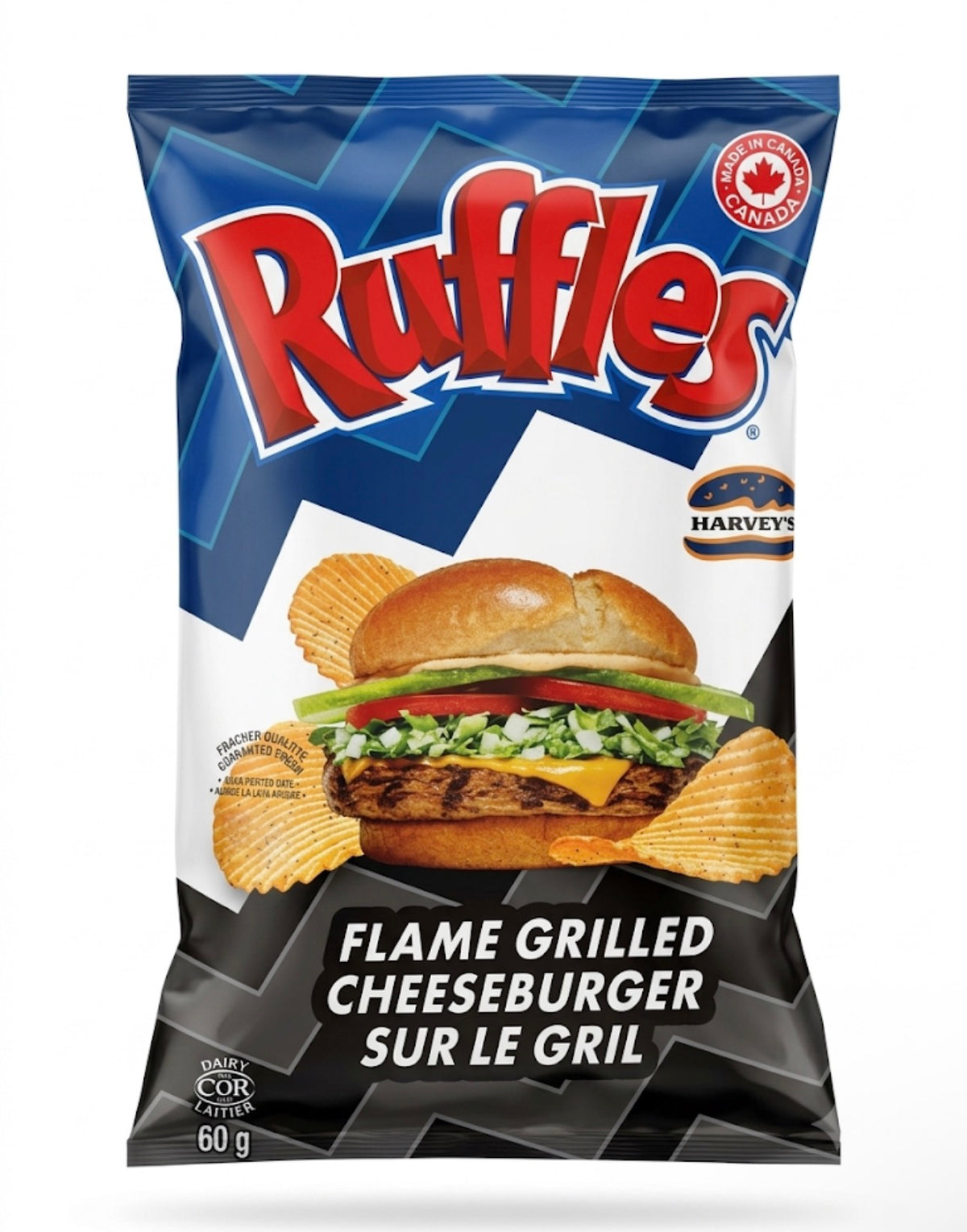 Ruffles Flame Cheese Burger 60g