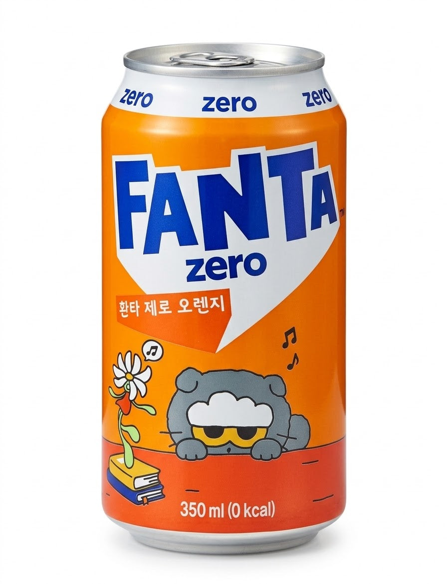Fanta Zero Zoa G-Dragon 350ml (Korea)