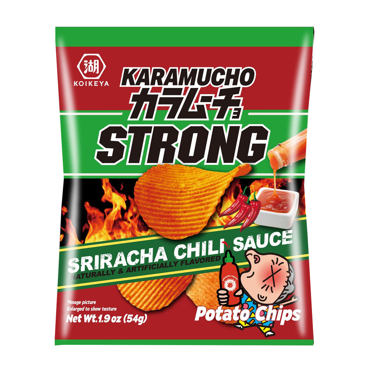 KOIKEYA KARAMUCHO STRONG SRIRACHA CHILI SAUCE