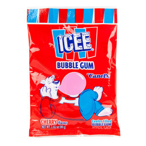 ICEE CHERRY BUBBLE GUM 2.82 OZ PEG BAG