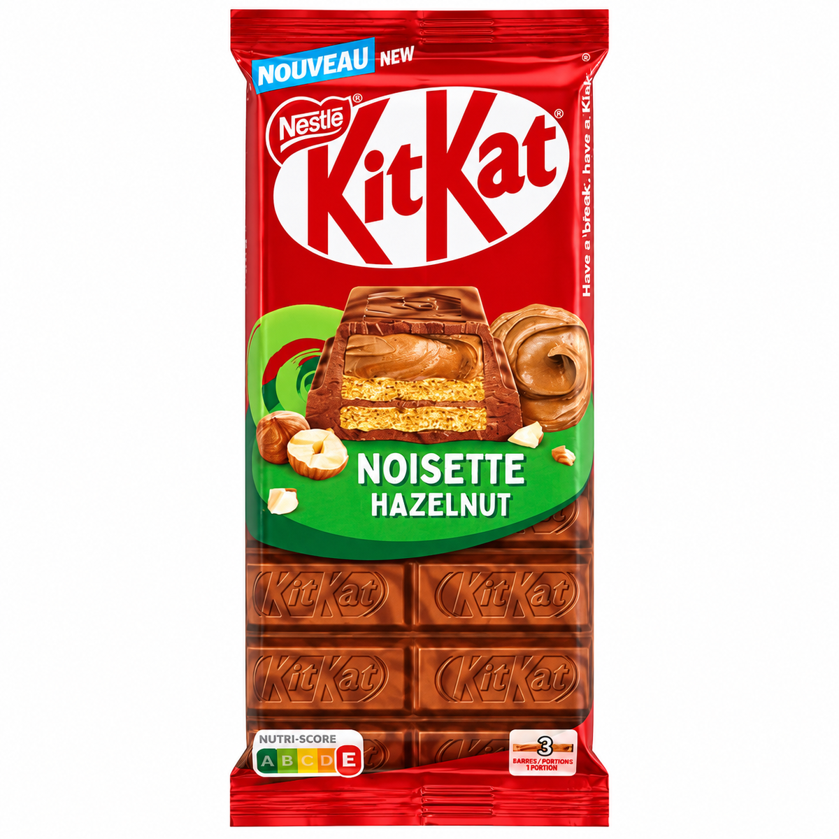 Kit Kat Hazelnut Milk Chocolate Wafer Bar