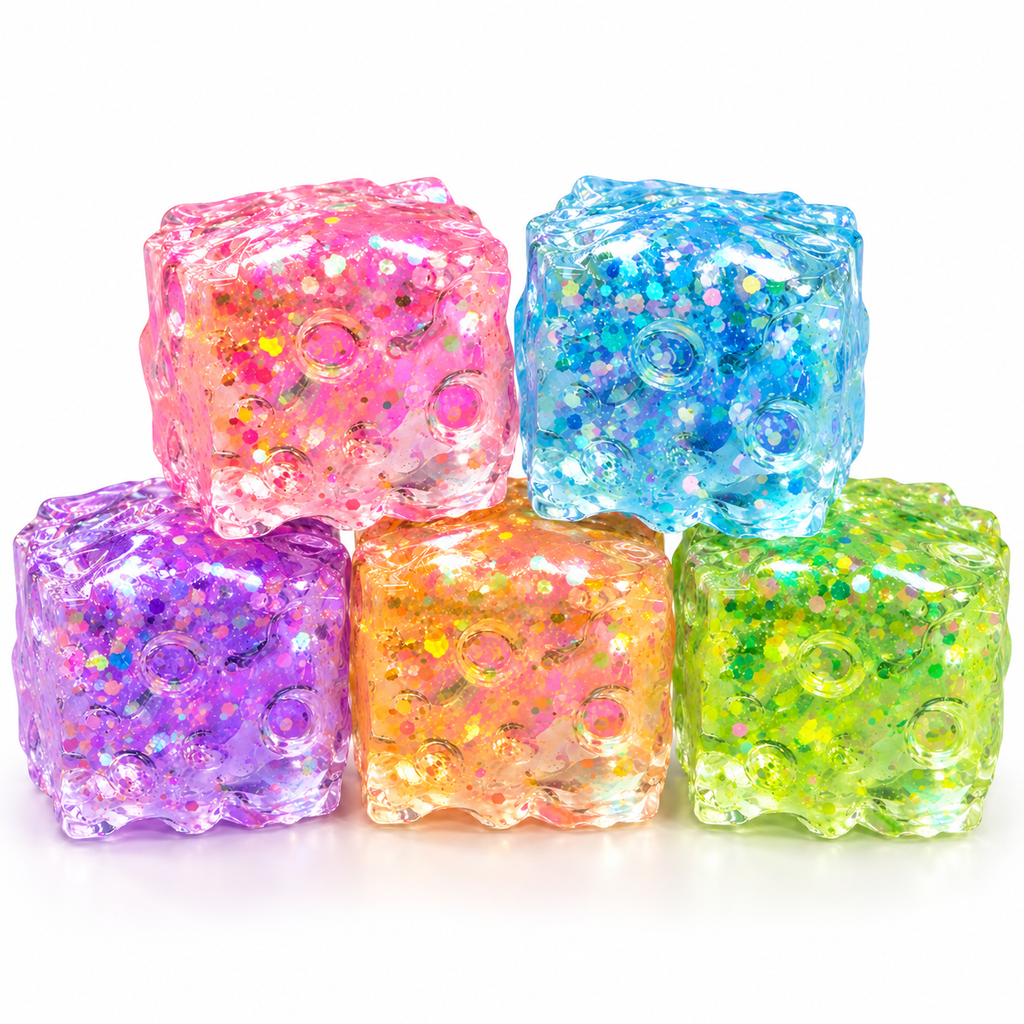 Nice Cube Super Solid Squishy Fidget Toy – Stress Relief Sensory Cube