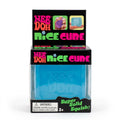 Needoh CLEAR ICE CUBE SLOW REBOUND SQUISHY STRESS TOY: BLUE / (OS) 1