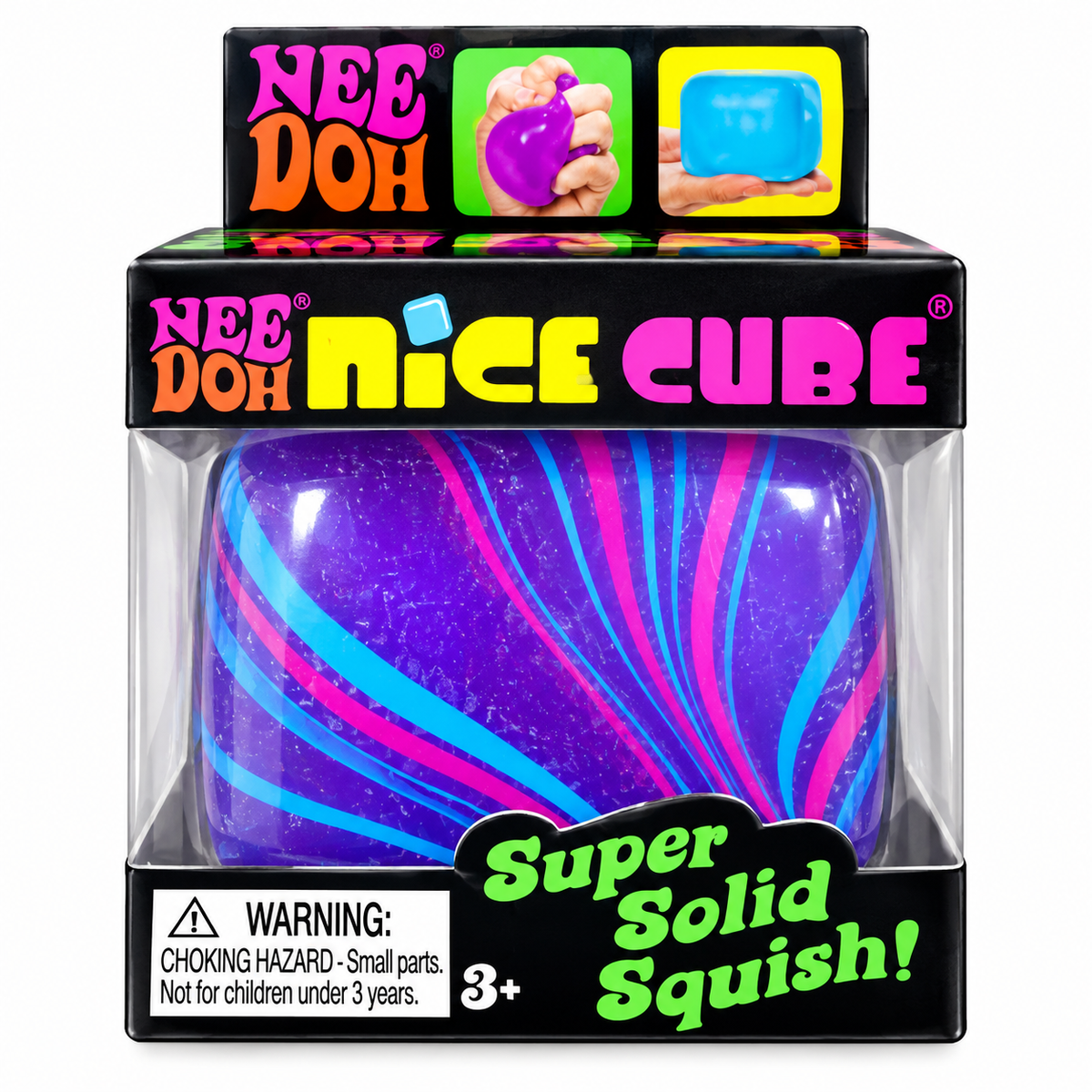 Needoh Nice Cube Super Solid Squishy