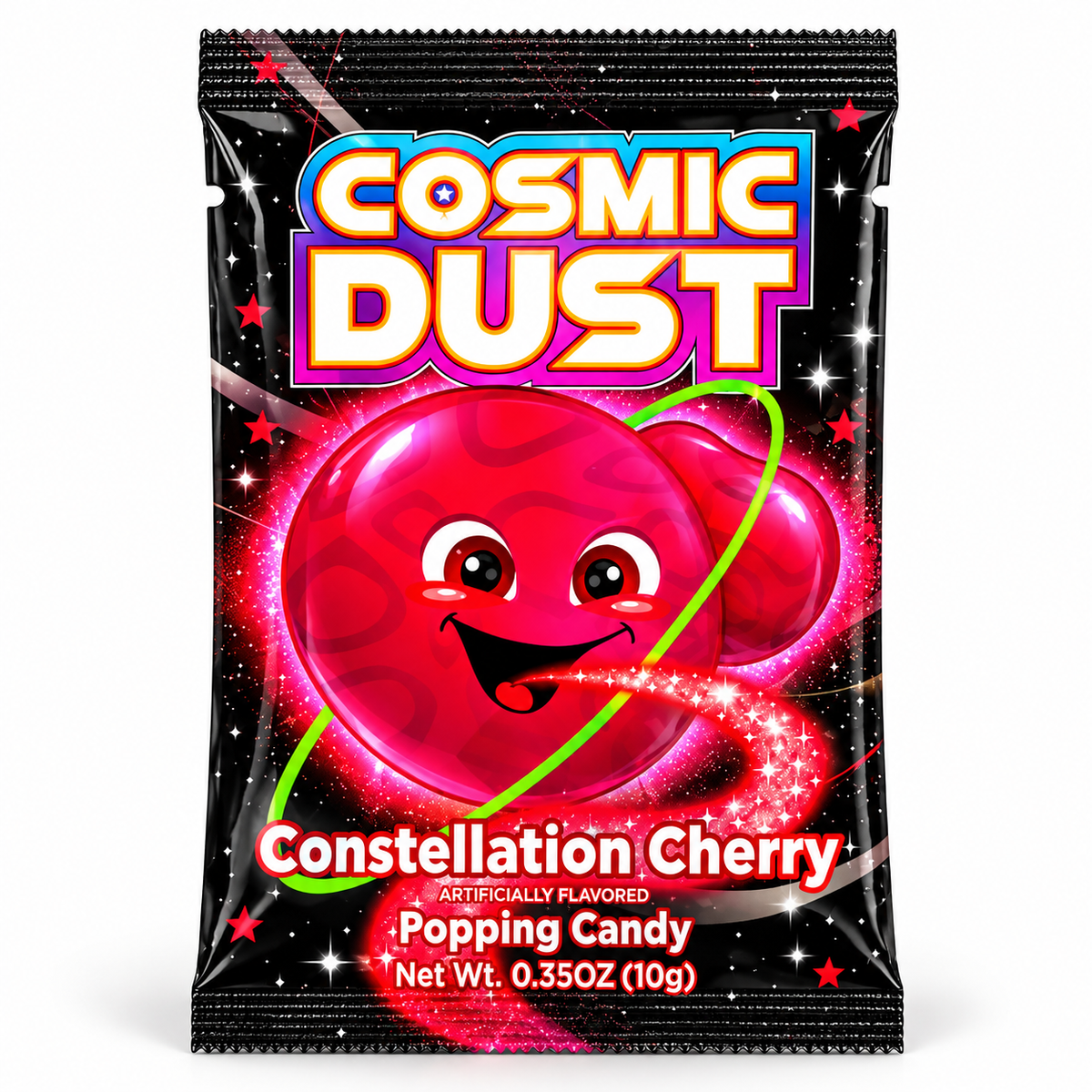 Cosmic Dust Popping Candy Constellation Cherry 0.35oz