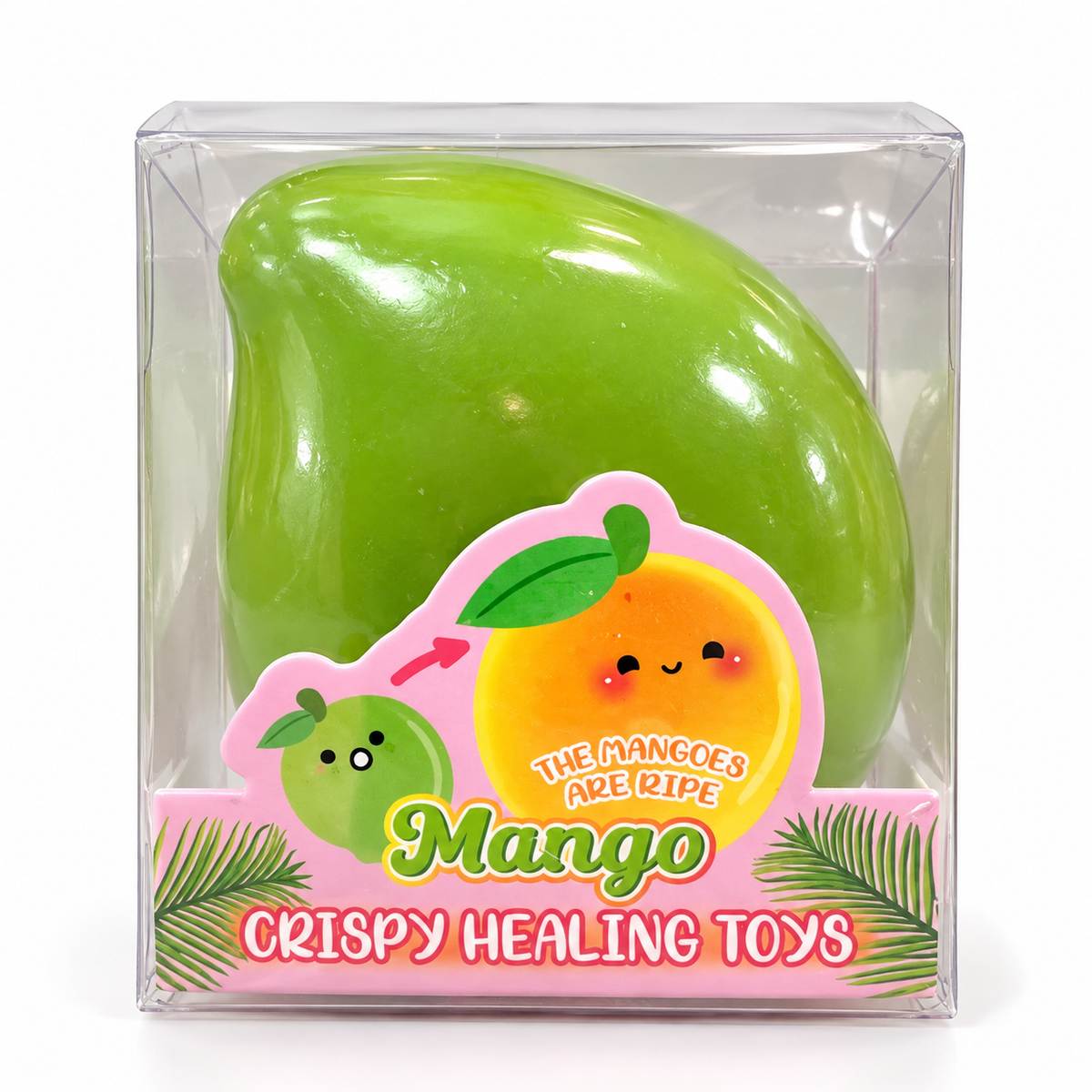 Color Changing Crunchy Mango ASMR Crunch Squishy Stress Toy