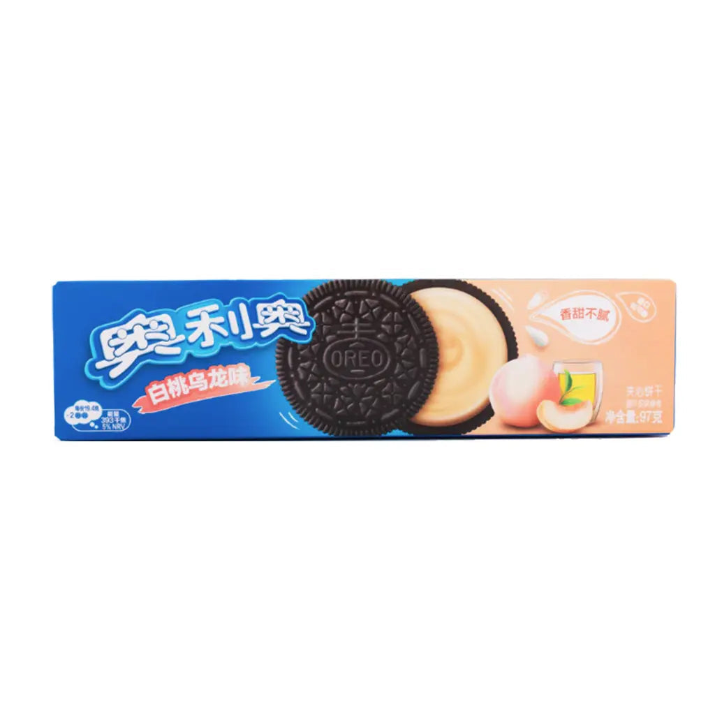 Oreo Cookies White Peach Oolong Tea