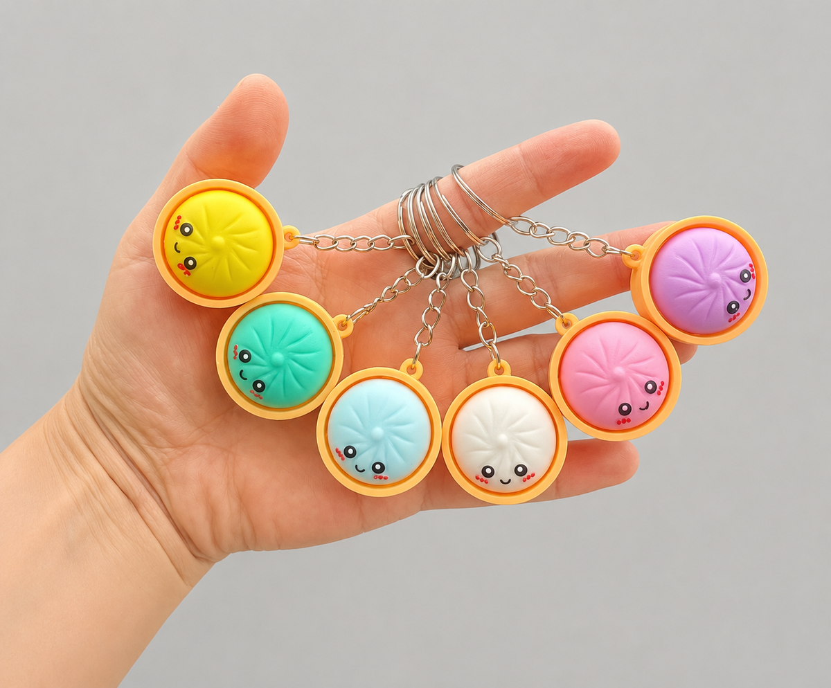 Dumpling Keychain