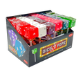Dice Lollipops, 1.16oz, 24ct Assorted Colors