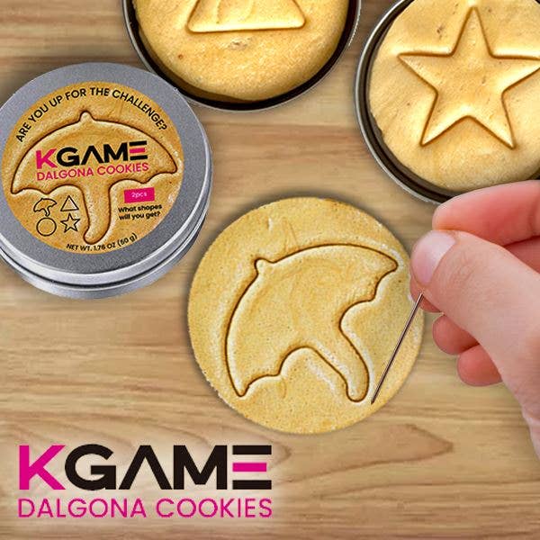 KGAME Dalgona Cookie Tin — Season 1 Challenge (30-PDQ)