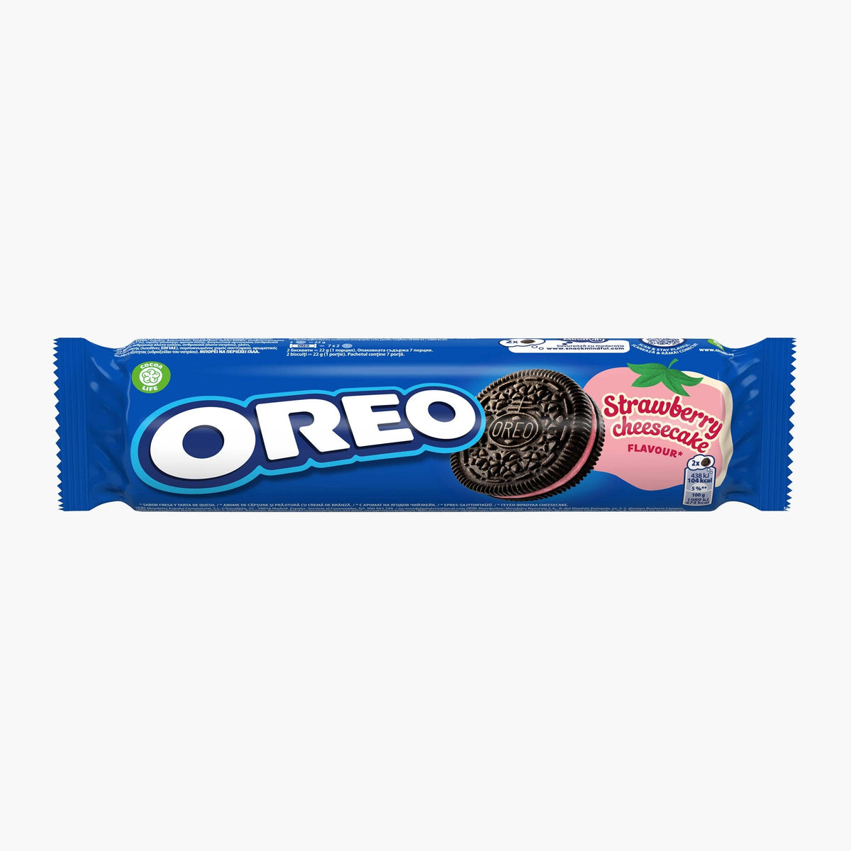 Oreo Strawberry Cheesecake 6ct (154g) (Romania)