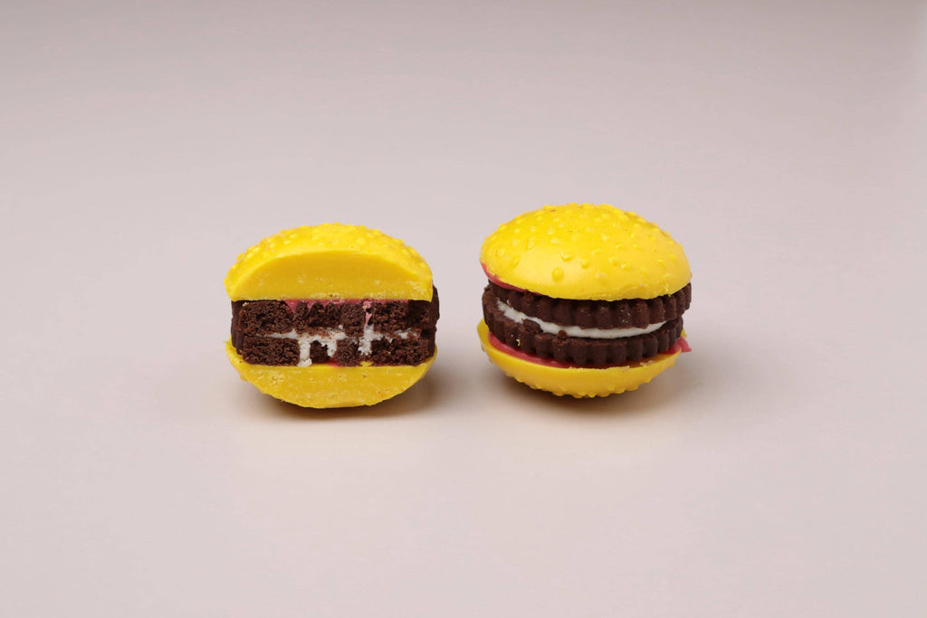 Chocolate Burger – Oreo Cake Bites with Cream Filling, 2 Pieces: Default Title