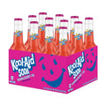 Kool-Aid Soda, Sharkleberry Fin 12fl oz, 12ct Glass