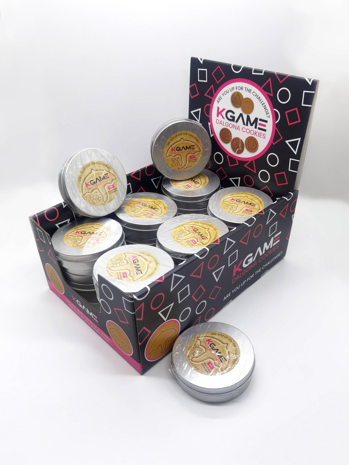 KGAME Dalgona Cookie Tin — Season 1 Challenge (30-PDQ)
