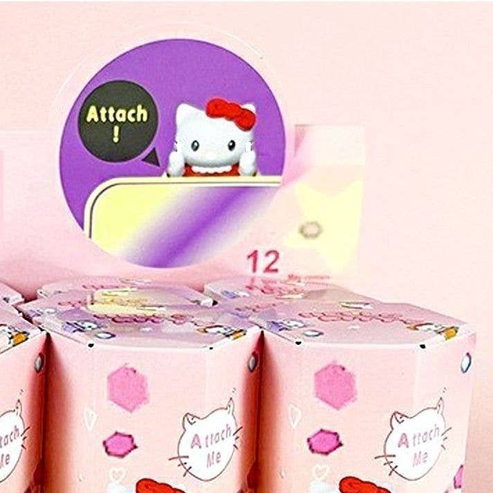 Cute Kitty Angel Mystery Box Phone Attachment Figure 12 Pack Mini Cat Blind Box Toy Set