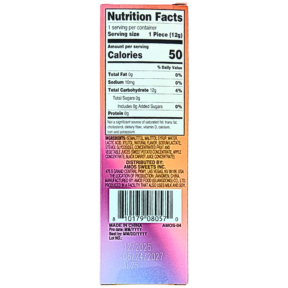 Amos TastySounds Audio Lollipop - Watermelon 0.42oz