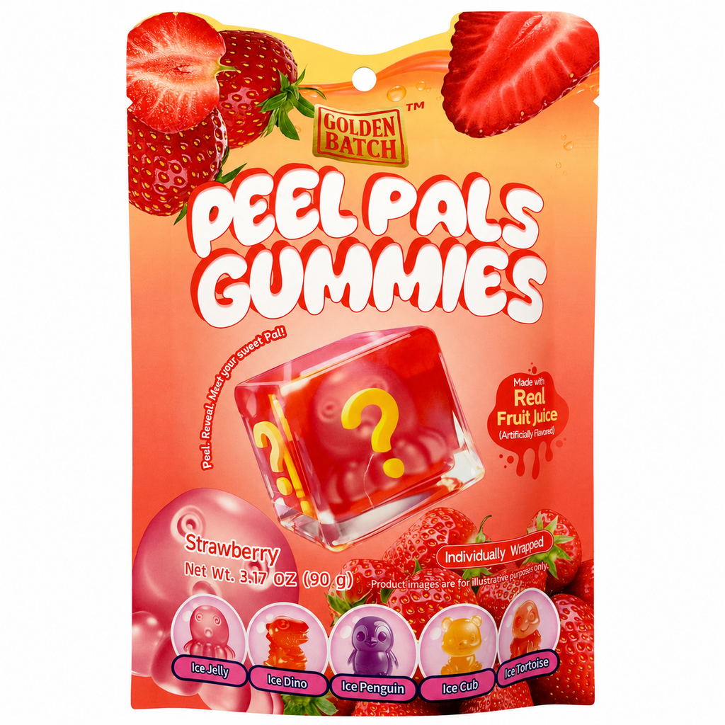 Peel Pals Strawberry Peelable Gummy Candy