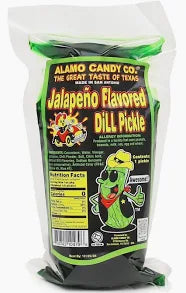 ALAMO CANDY CO Jalapeno Flavored Dill Pickle