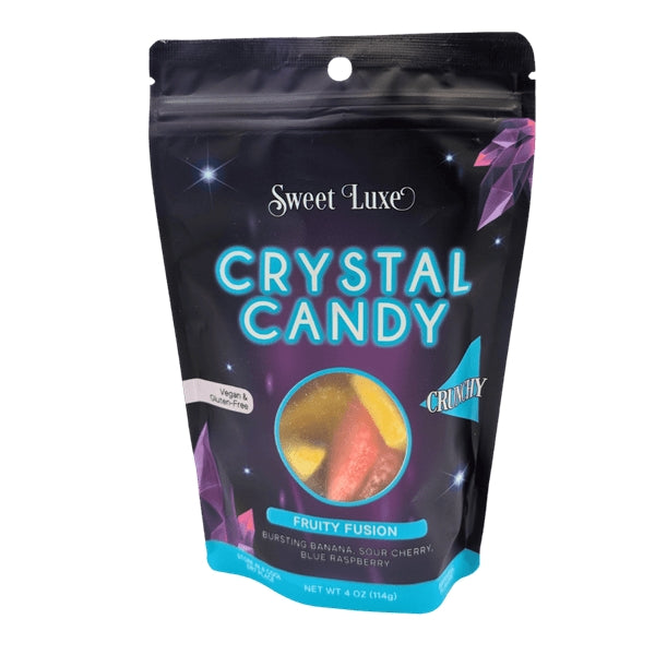 Sweet Luxe™ New Extra Crunchy Crystal Candy - Fruity Fusion Flavor Mix