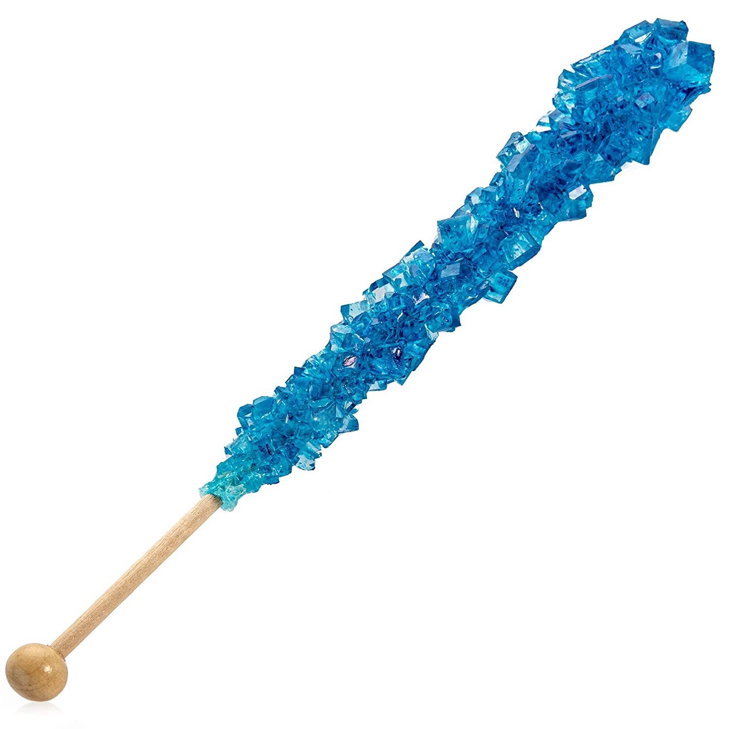 Rock Candy On A Stick - Blue Raspberry - 36 Ct. Tub