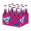 Kool-Aid Soda, Black Cherry 12 fl oz, 12ct Glass