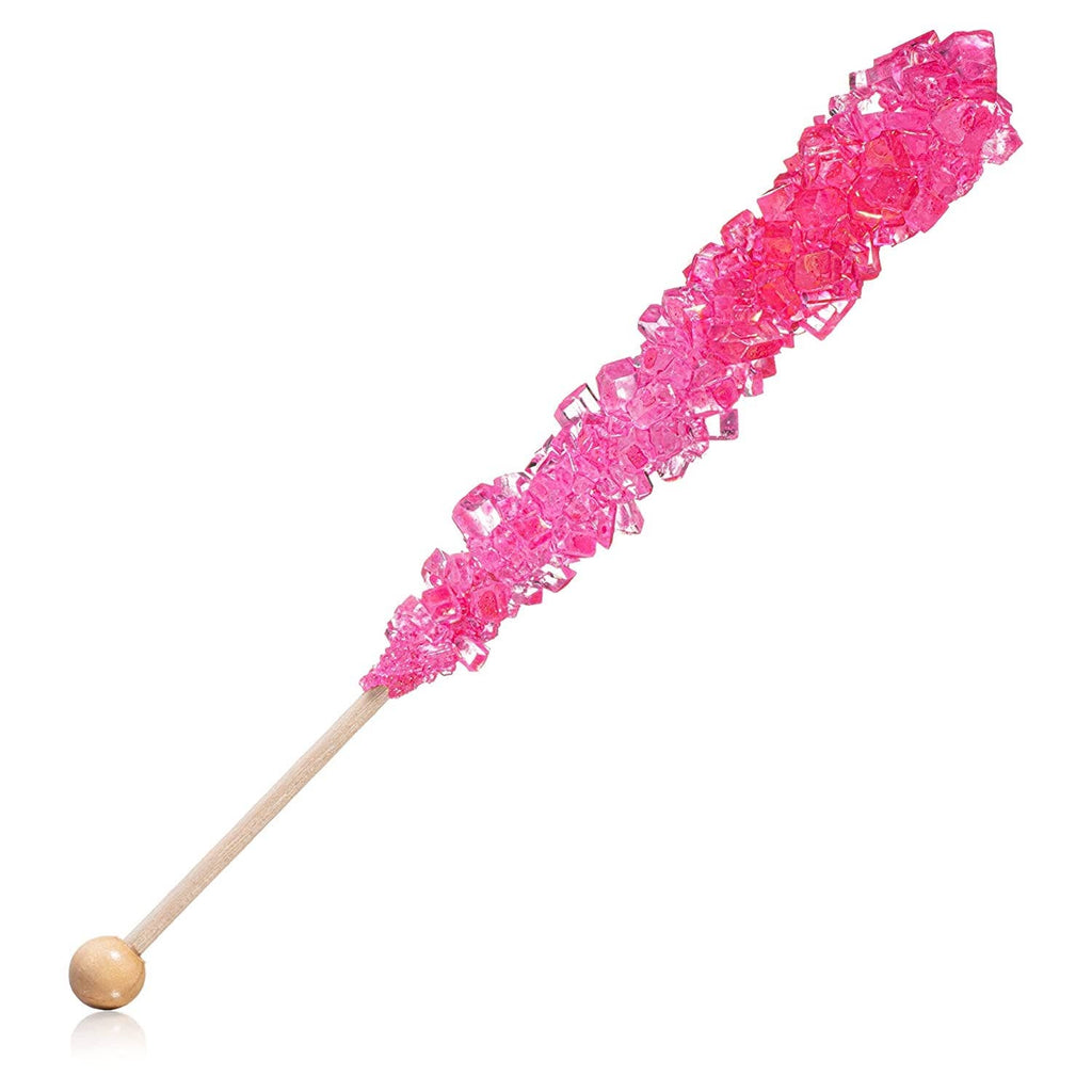 Rock Candy On A Stick - Cherry - 36 Ct. Tub