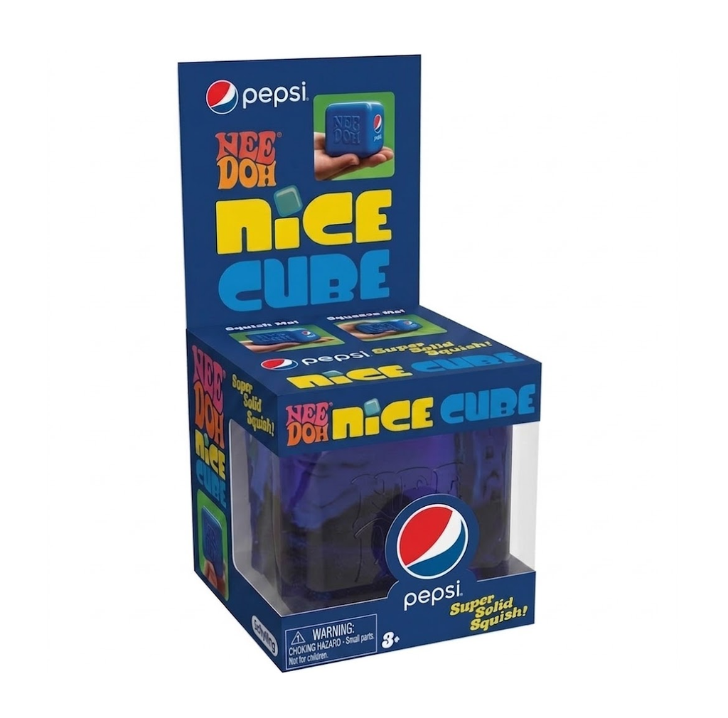 Needoh Squishy Cube w/ Pepsi Logo (China)