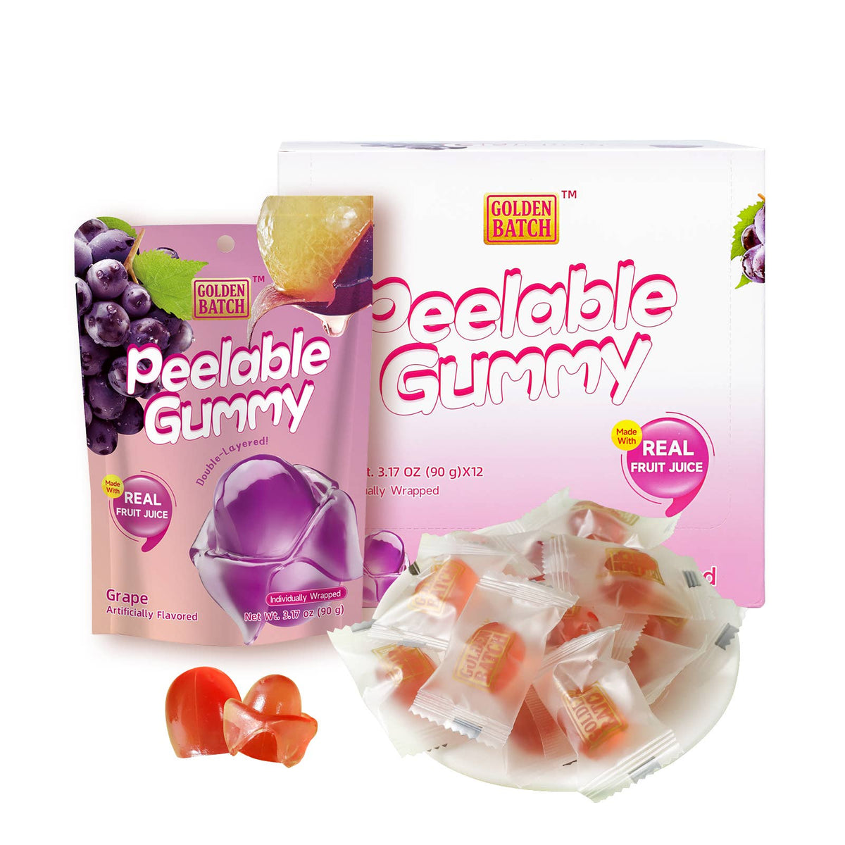 Peelable Grape Gummy Candy