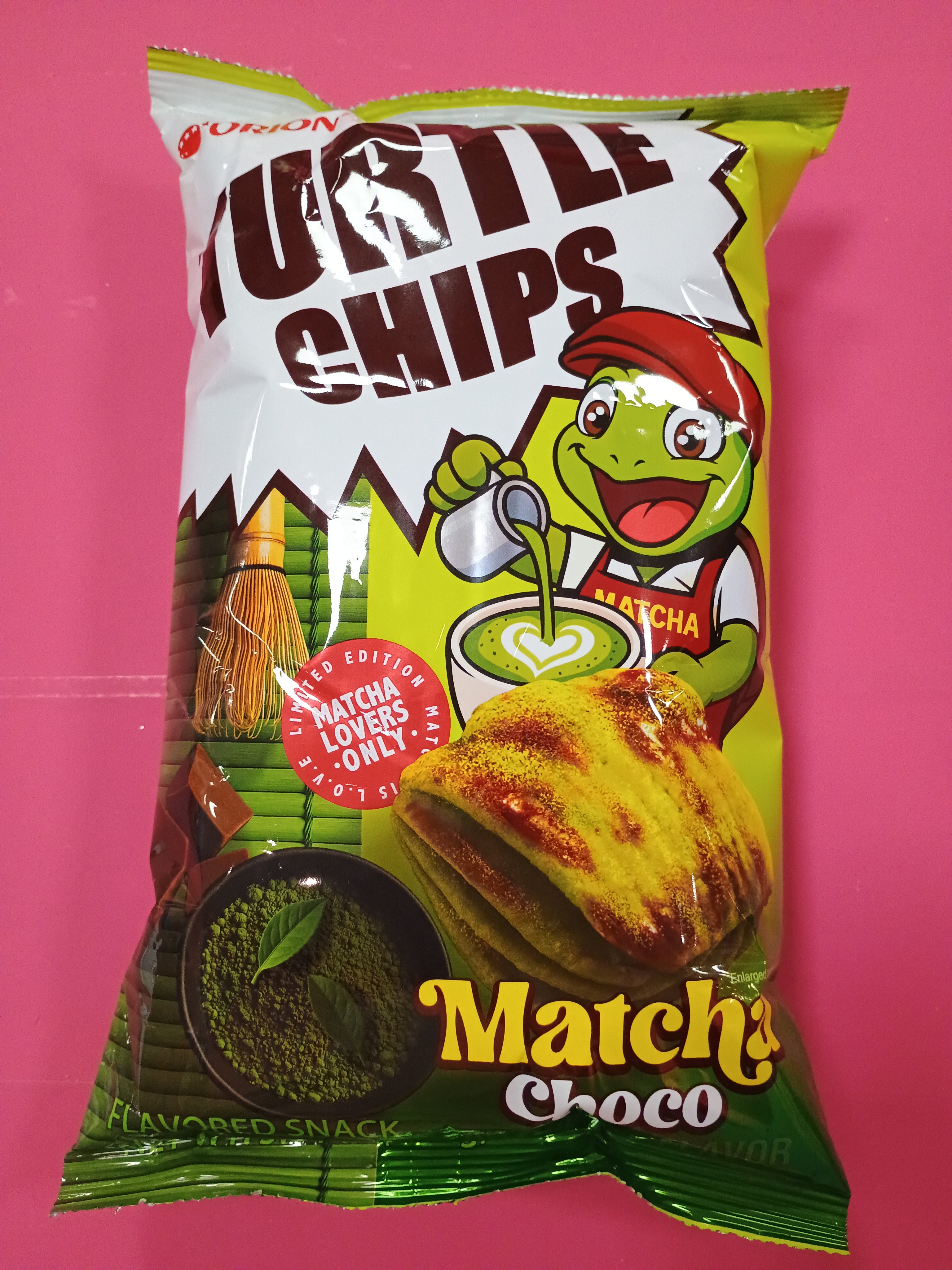 Turtle Chips Matcha choco