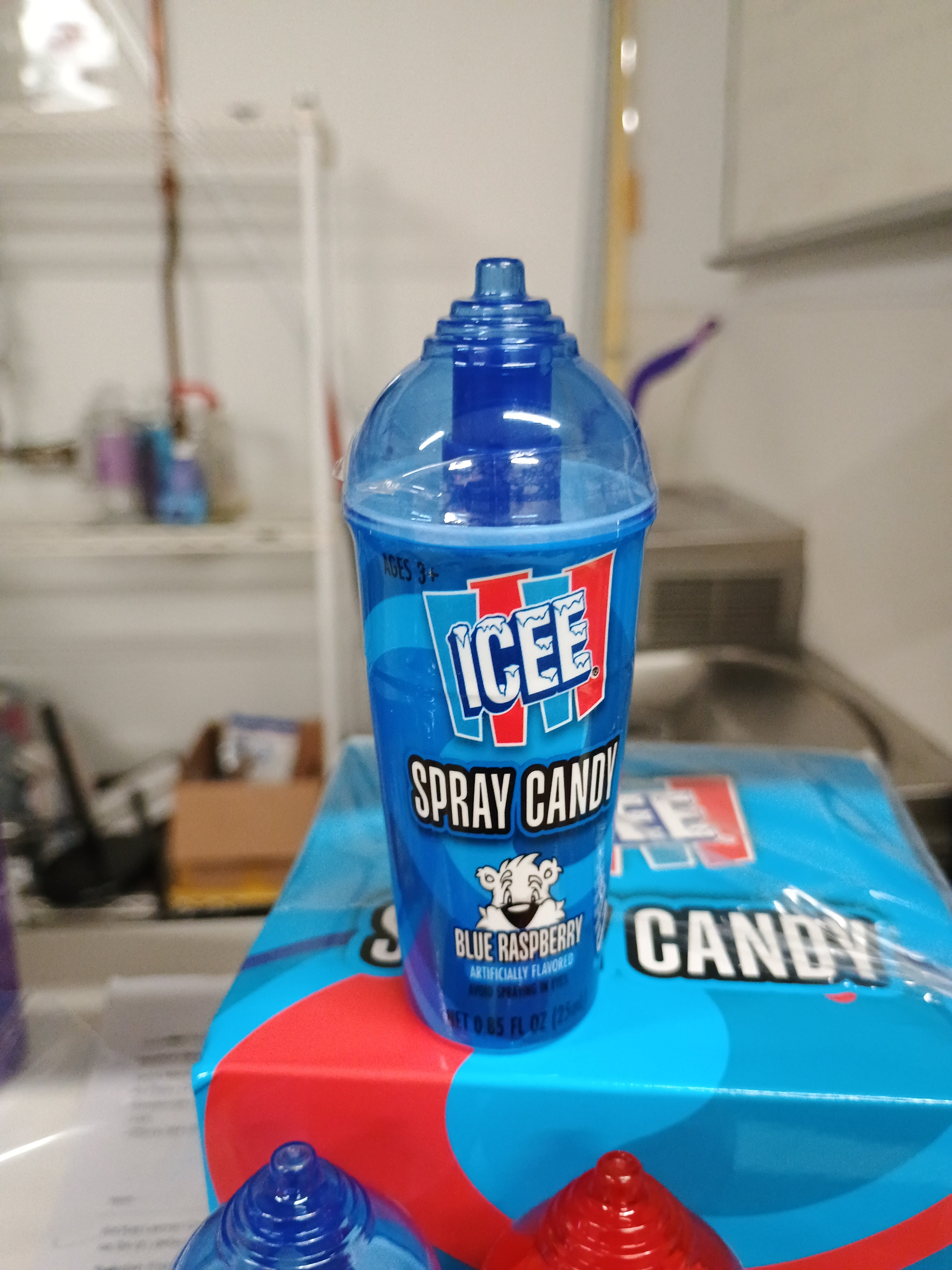 Icee spray candy