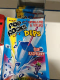 Pop rocks dips blue ruspberry