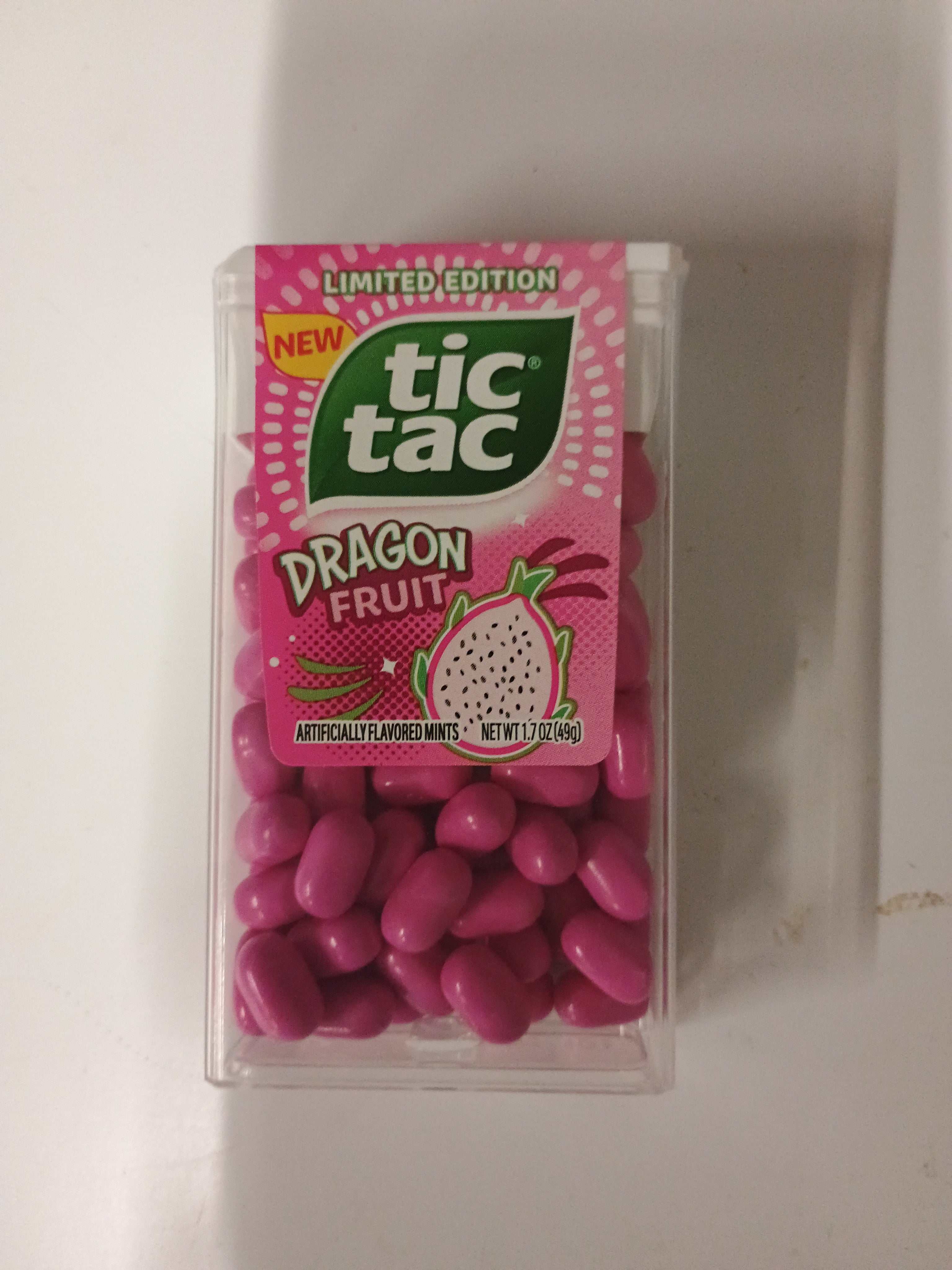Tic Tac Dragon Fruit Breath
