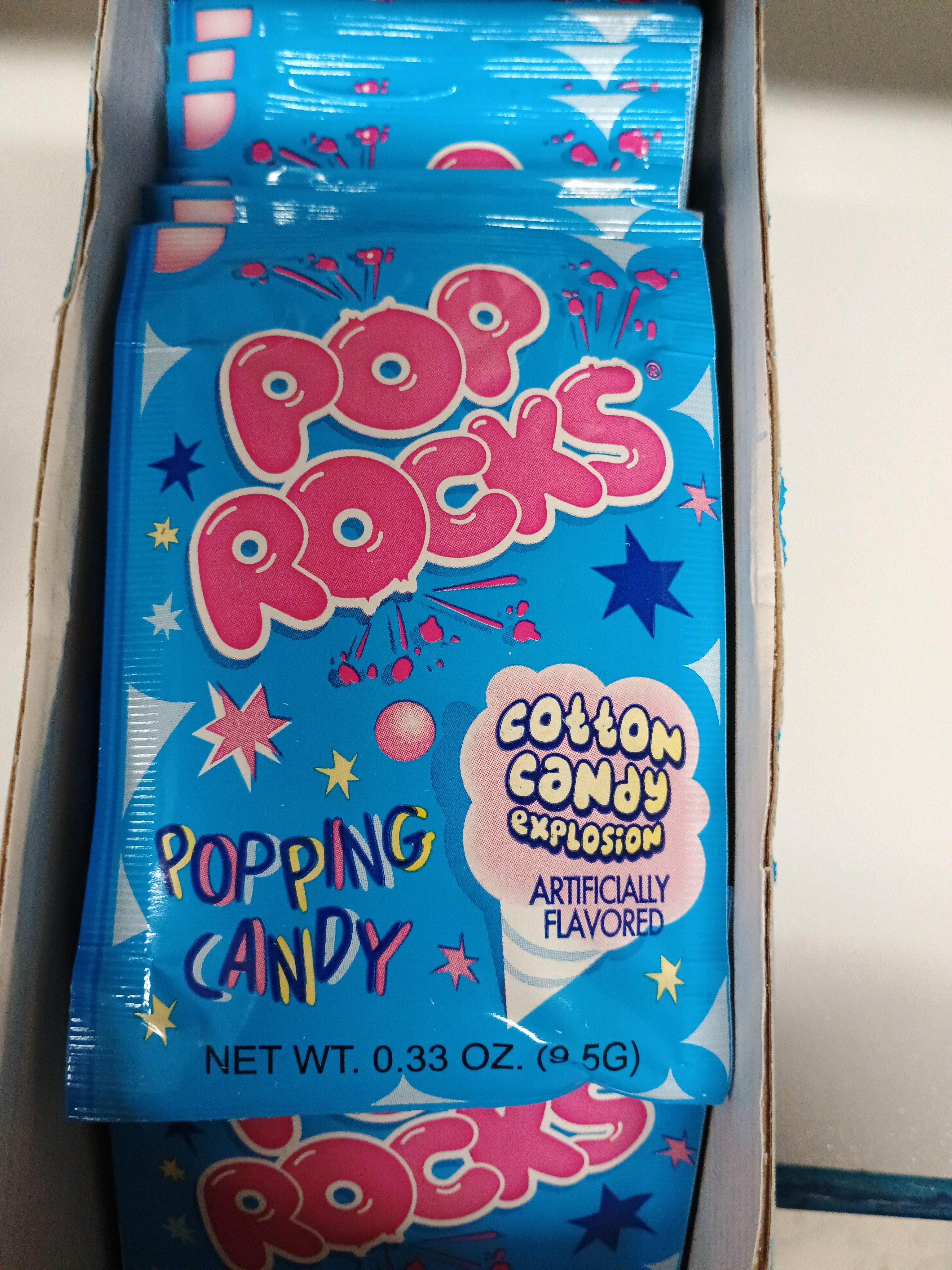 Pop rocks cotton candy