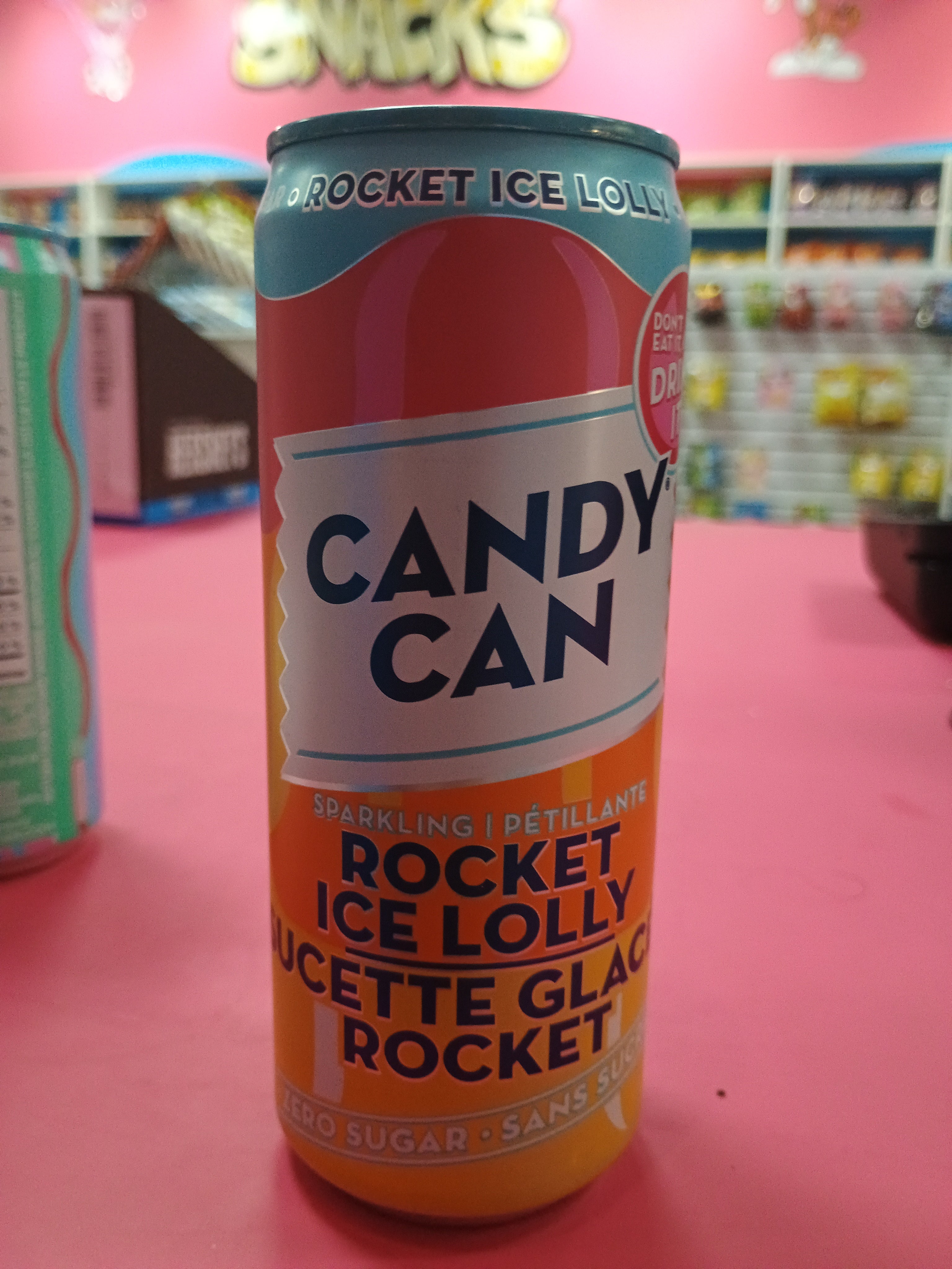 Candy can Rocket ice